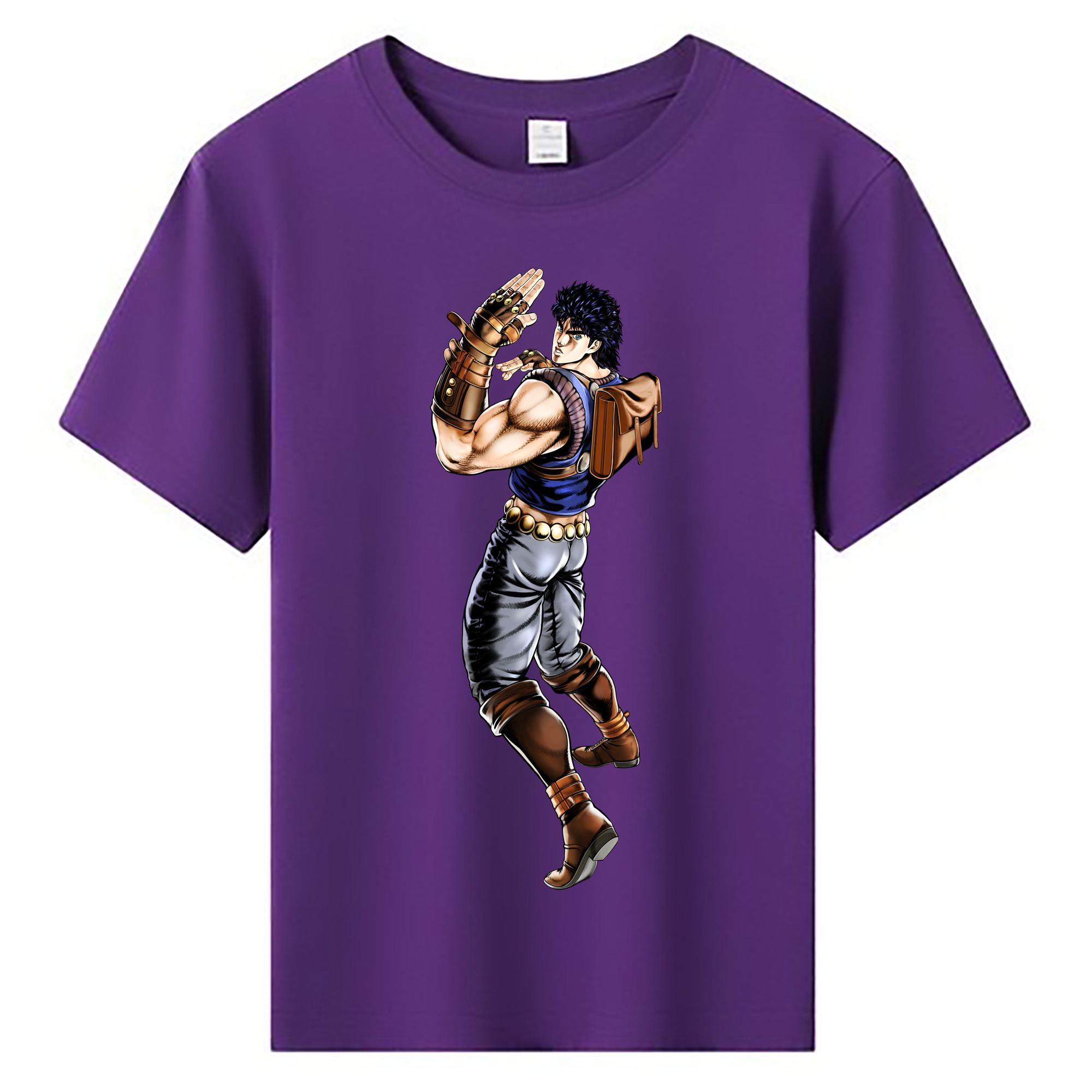（画像用） ジョジョの奇妙な冒険 /ジョナサン?ジョースター JoJo's Bizarre Adventure Jonathan Joestar 綿100％キッズTシャツ（フロントプリント）