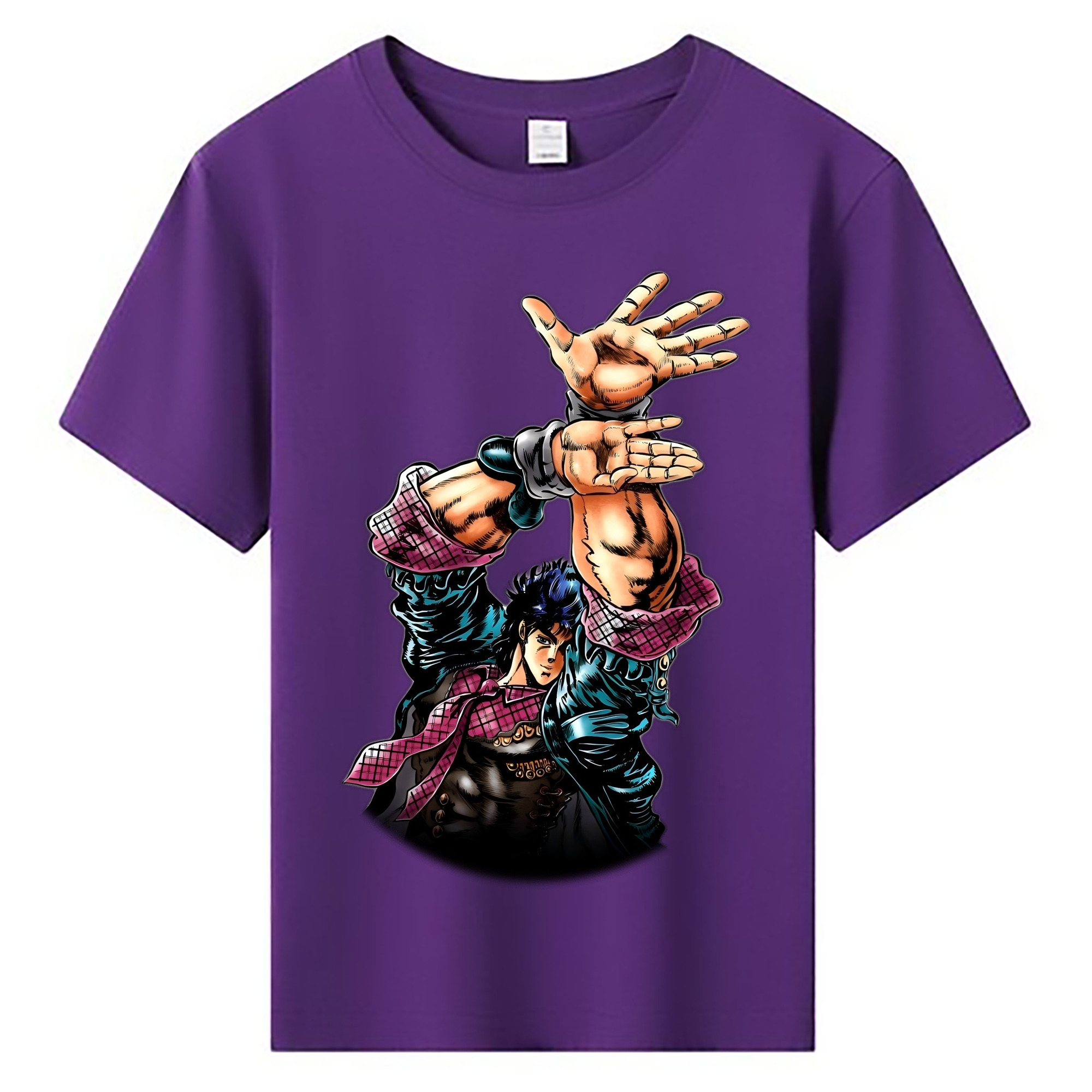 （画像用） ジョジョの奇妙な冒険 /ジョナサン?ジョースター JoJo's Bizarre Adventure Jonathan Joestar 綿100％キッズTシャツ（フロントプリント）