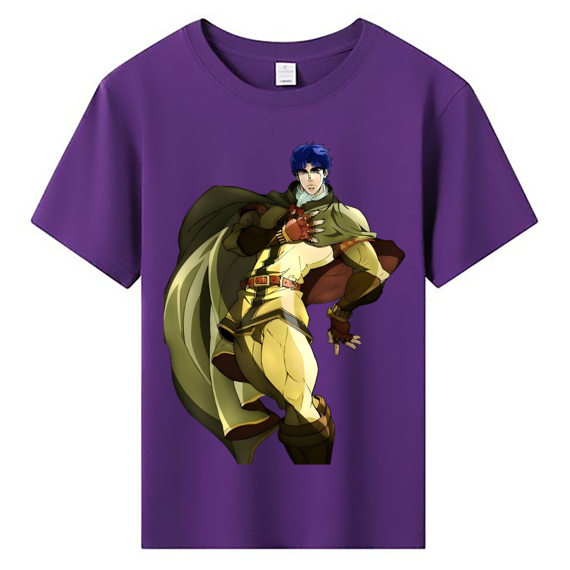 （画像用） ジョジョの奇妙な冒険 /ジョナサン?ジョースター JoJo's Bizarre Adventure Jonathan Joestar 綿100％キッズTシャツ（フロントプリント）