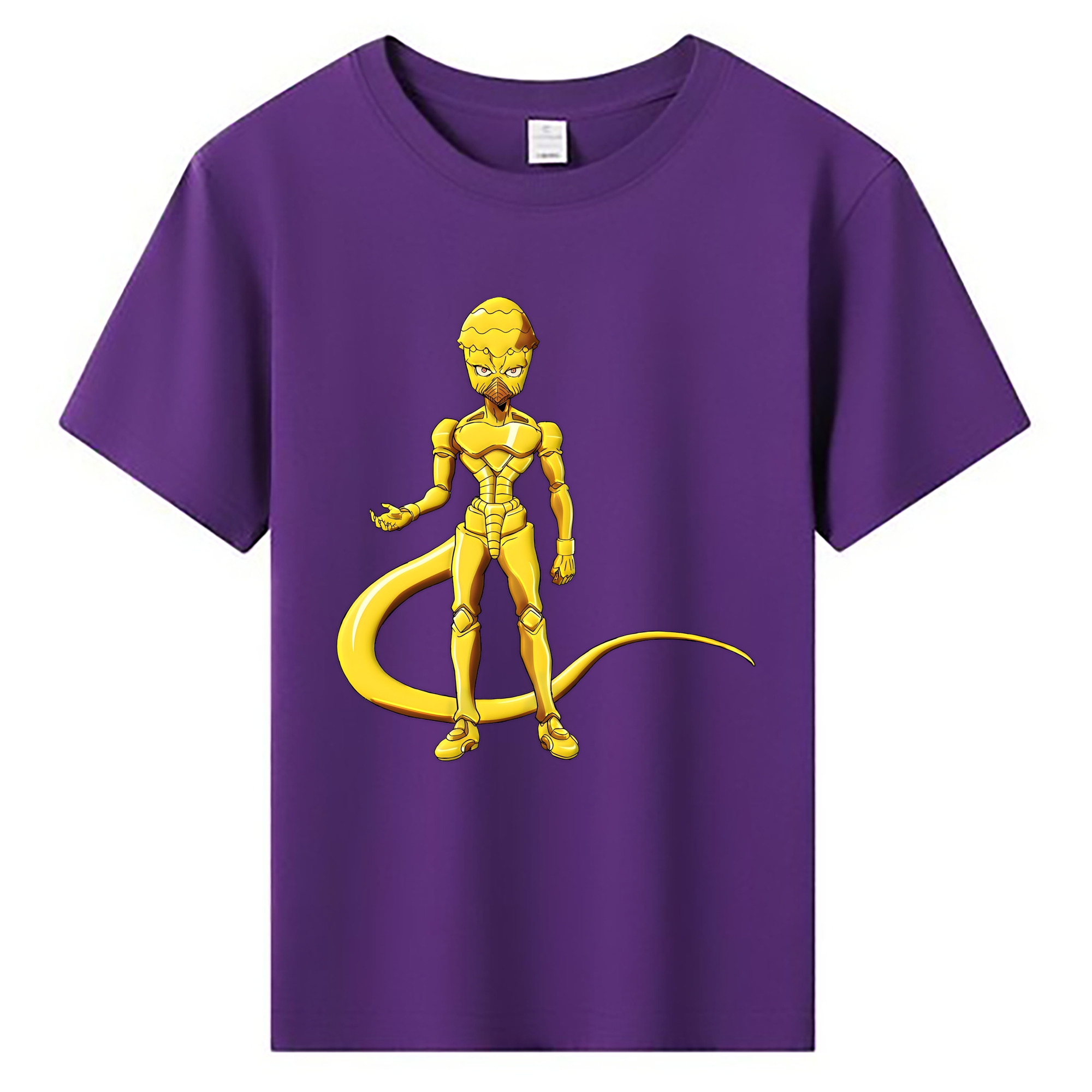 （画像用） ジョジョの奇妙な冒険 おといし あきら JoJo's Bizarre Adventure Akira Otoishi 綿100％キッズTシャツ（フロントプリント）