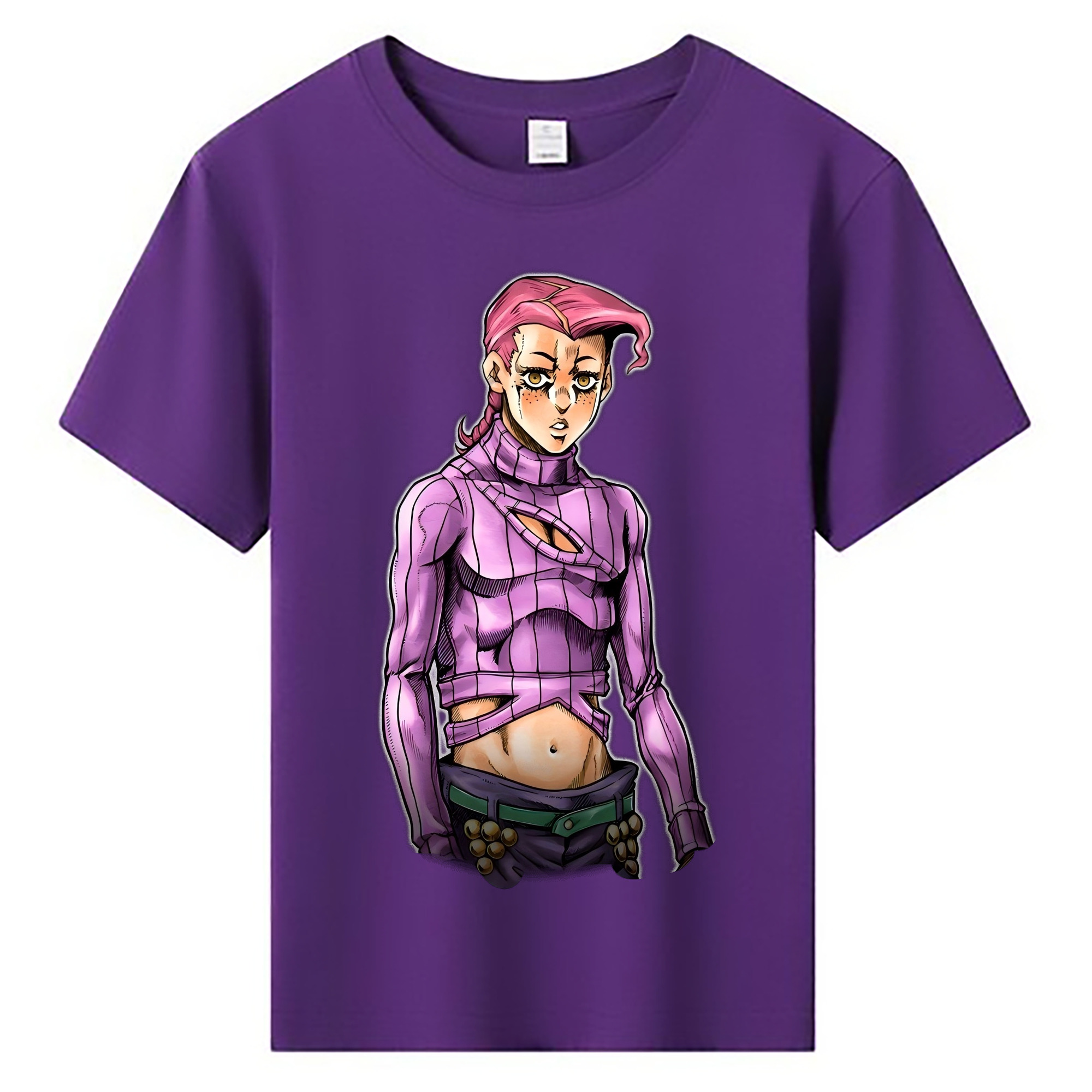 （画像用） ジョジョの奇妙な冒険 ビネガー?ドッピオ JoJo's Bizarre Adventure Vinegar Doppio 綿100％キッズTシャツ（フロントプリント）