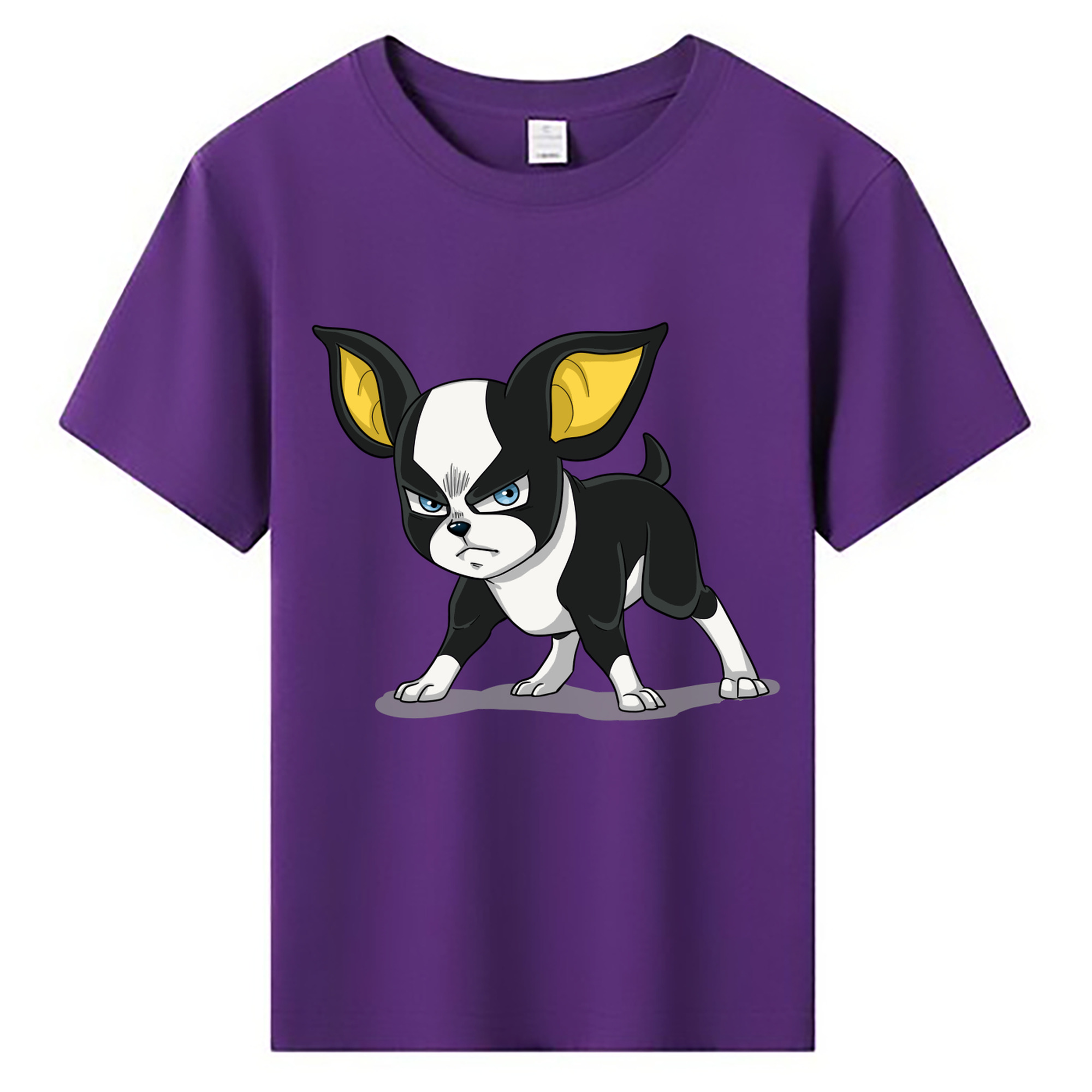 （画像用） ジョジョの奇妙な冒険 イギー JoJo's Bizarre Adventure Iggy 綿100％キッズTシャツ（フロントプリント）