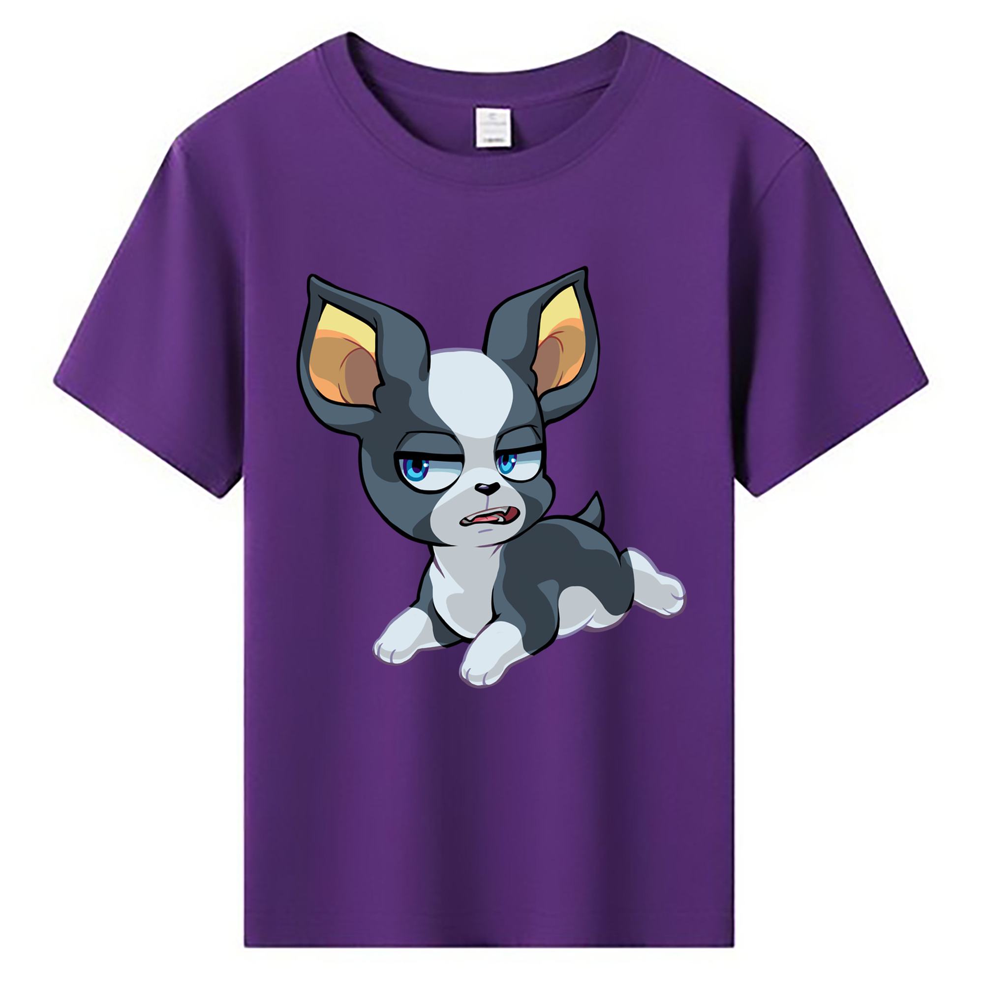 （画像用） ジョジョの奇妙な冒険 イギー JoJo's Bizarre Adventure Iggy 綿100％キッズTシャツ（フロントプリント）