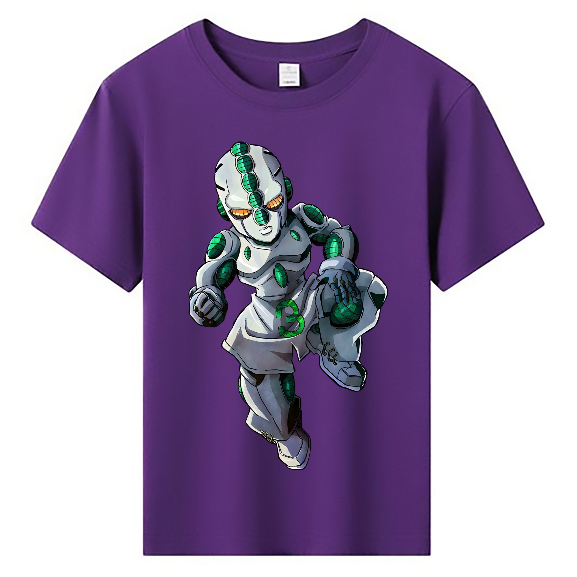 （画像用） ジョジョの奇妙な冒険 広瀨康一 JoJo's Bizarre Adventure Hirose Koichi 綿100％キッズTシャツ（フロントプリント）