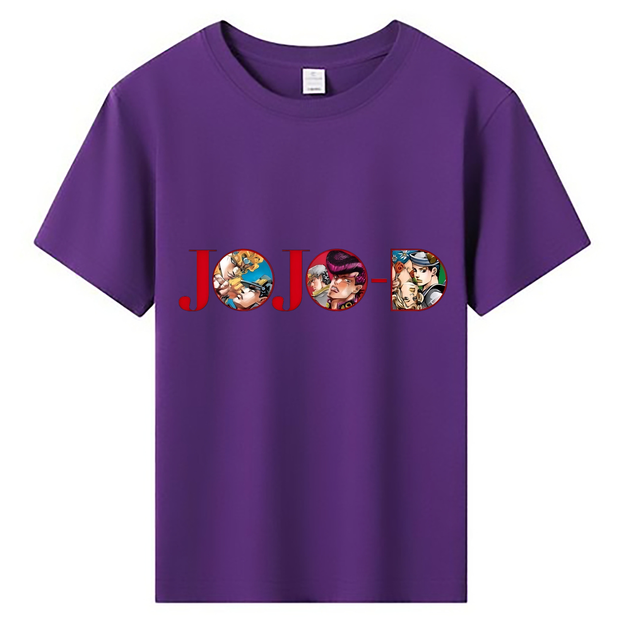 （画像用） ジョジョの奇妙な冒険 JoJo's Bizarre Adventure 綿100％キッズTシャツ（フロントプリント）