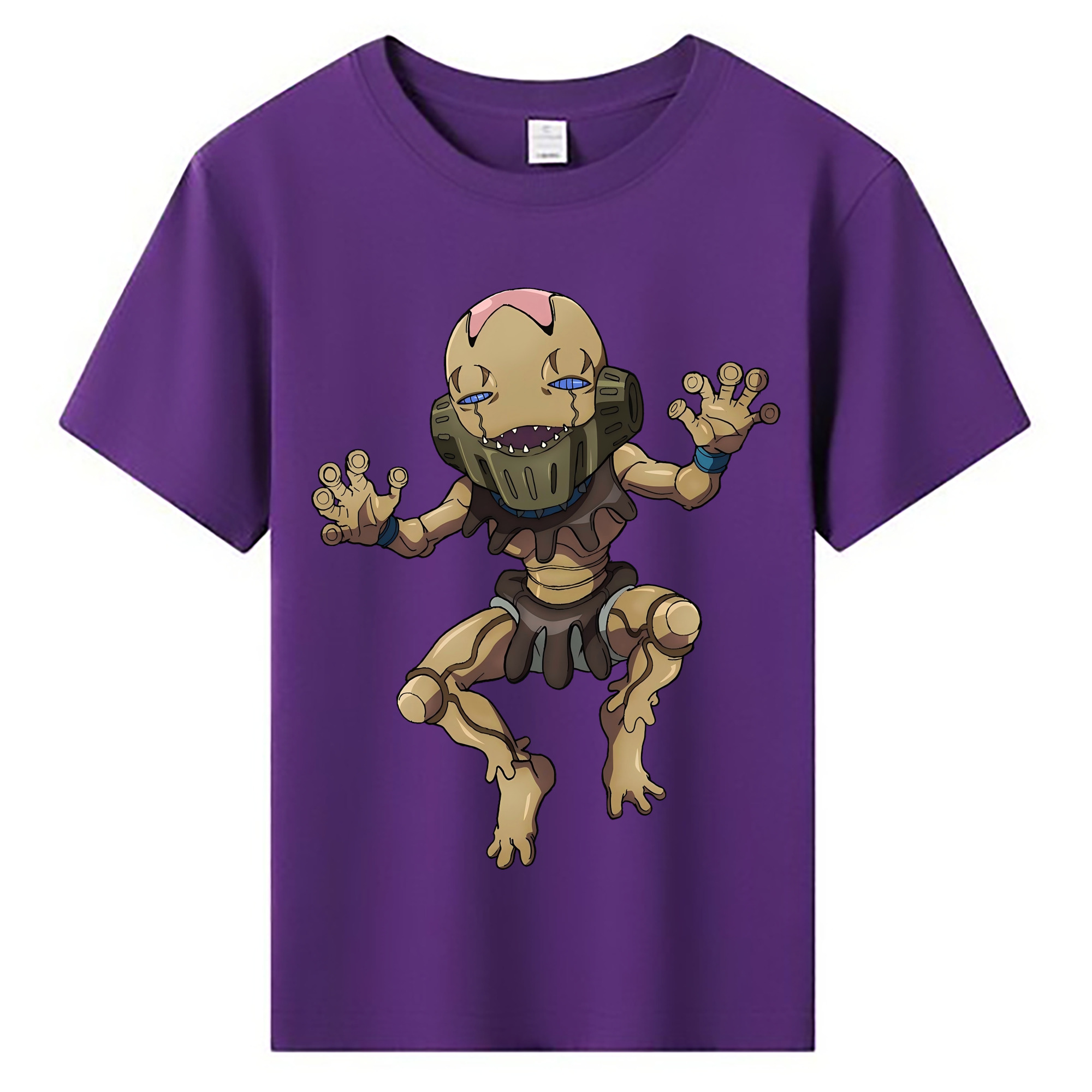 （画像用） ジョジョの奇妙な冒険 JoJo's Bizarre Adventure 綿100％キッズTシャツ（フロントプリント）