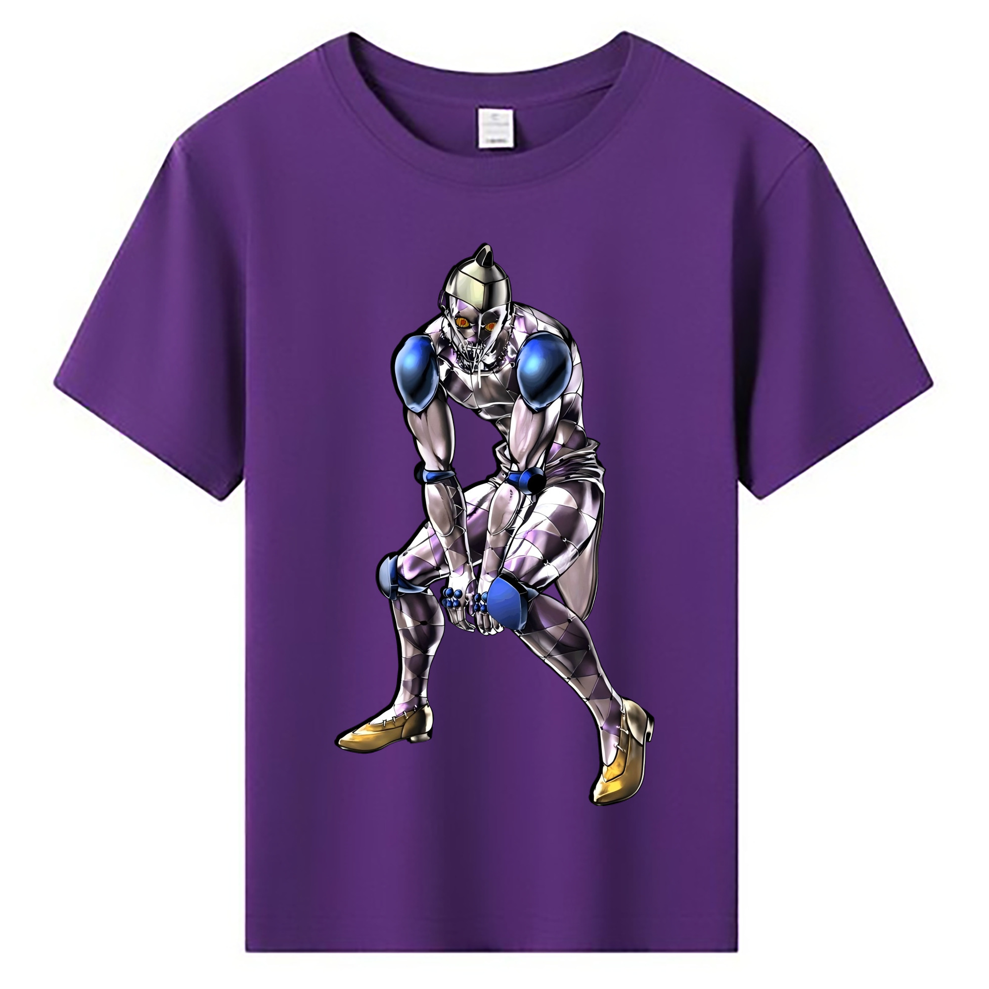 （画像用） ジョジョの奇妙な冒険 JoJo's Bizarre Adventure 綿100％キッズTシャツ（フロントプリント）