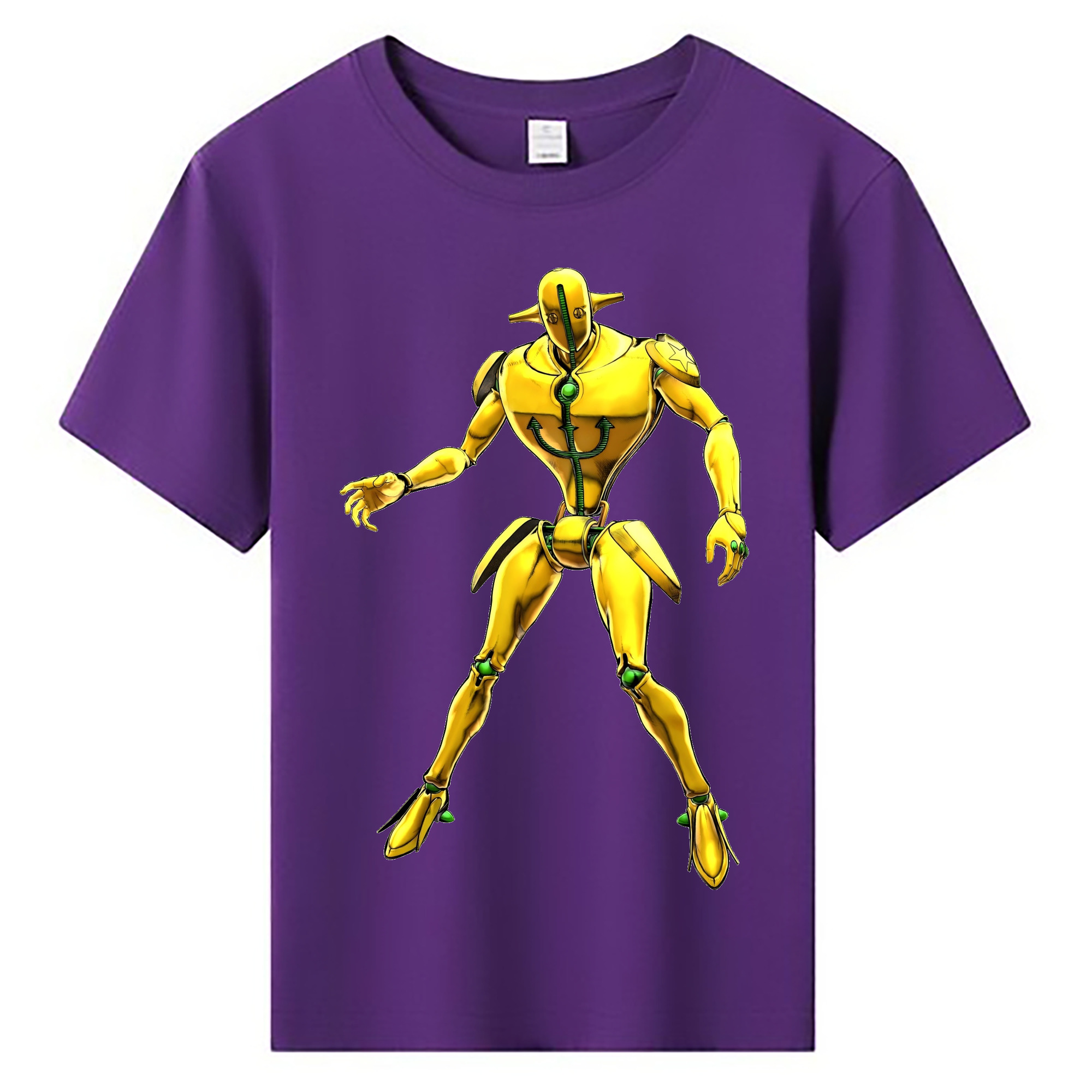 （画像用） ジョジョの奇妙な冒険 JoJo's Bizarre Adventure 綿100％キッズTシャツ（フロントプリント）