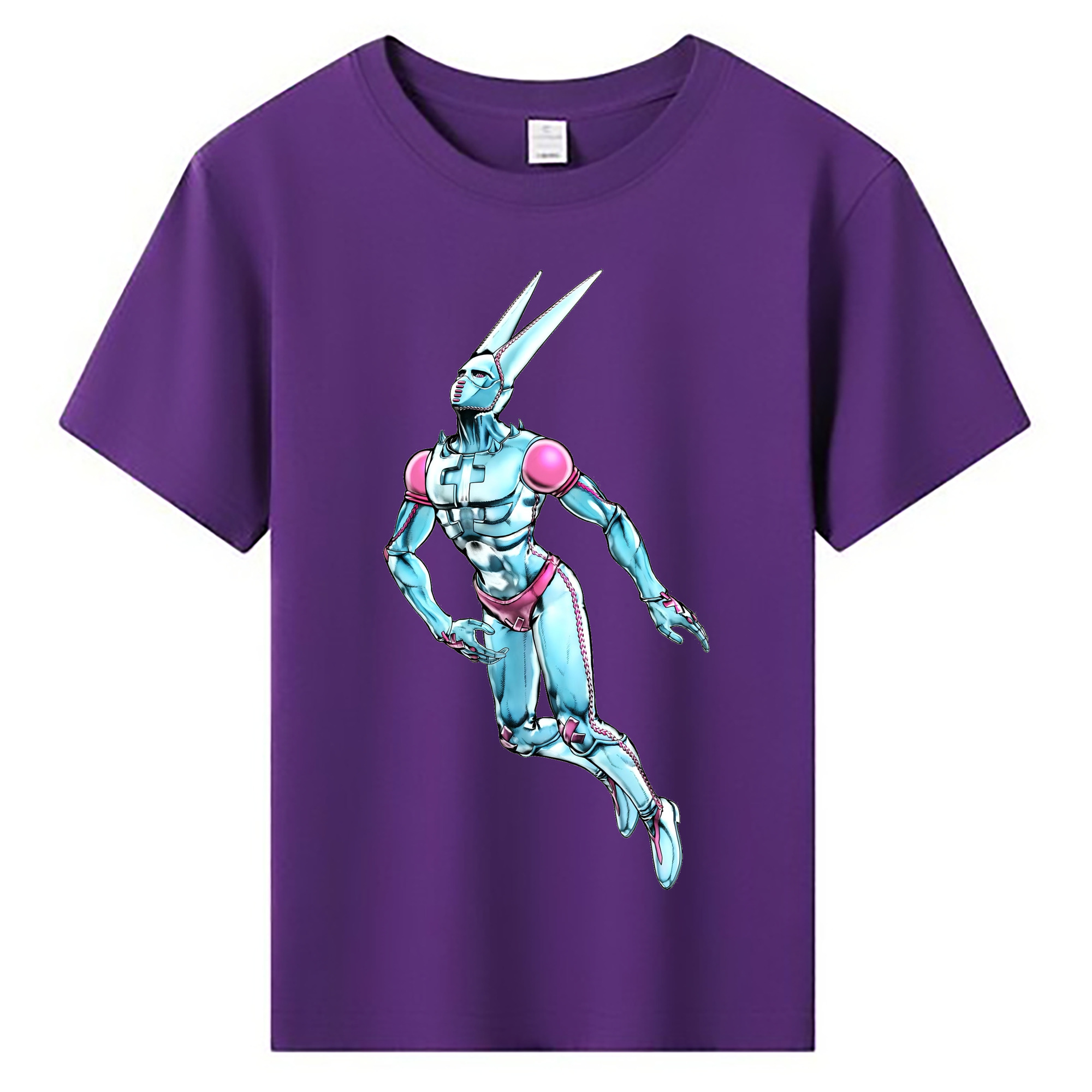 （画像用） ジョジョの奇妙な冒険 JoJo's Bizarre Adventure 綿100％キッズTシャツ（フロントプリント）
