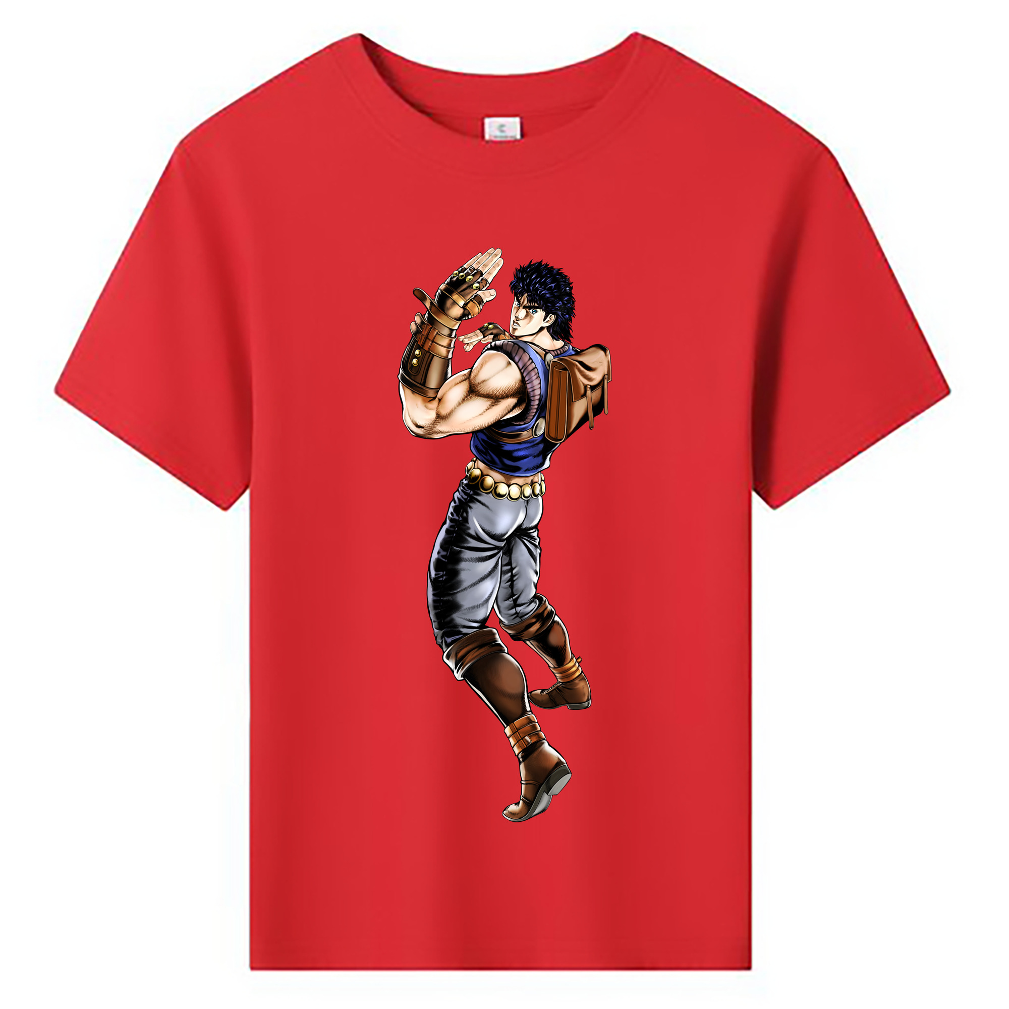 （画像用） ジョジョの奇妙な冒険 /ジョナサン?ジョースター JoJo's Bizarre Adventure Jonathan Joestar 綿100％キッズTシャツ（フロントプリント）