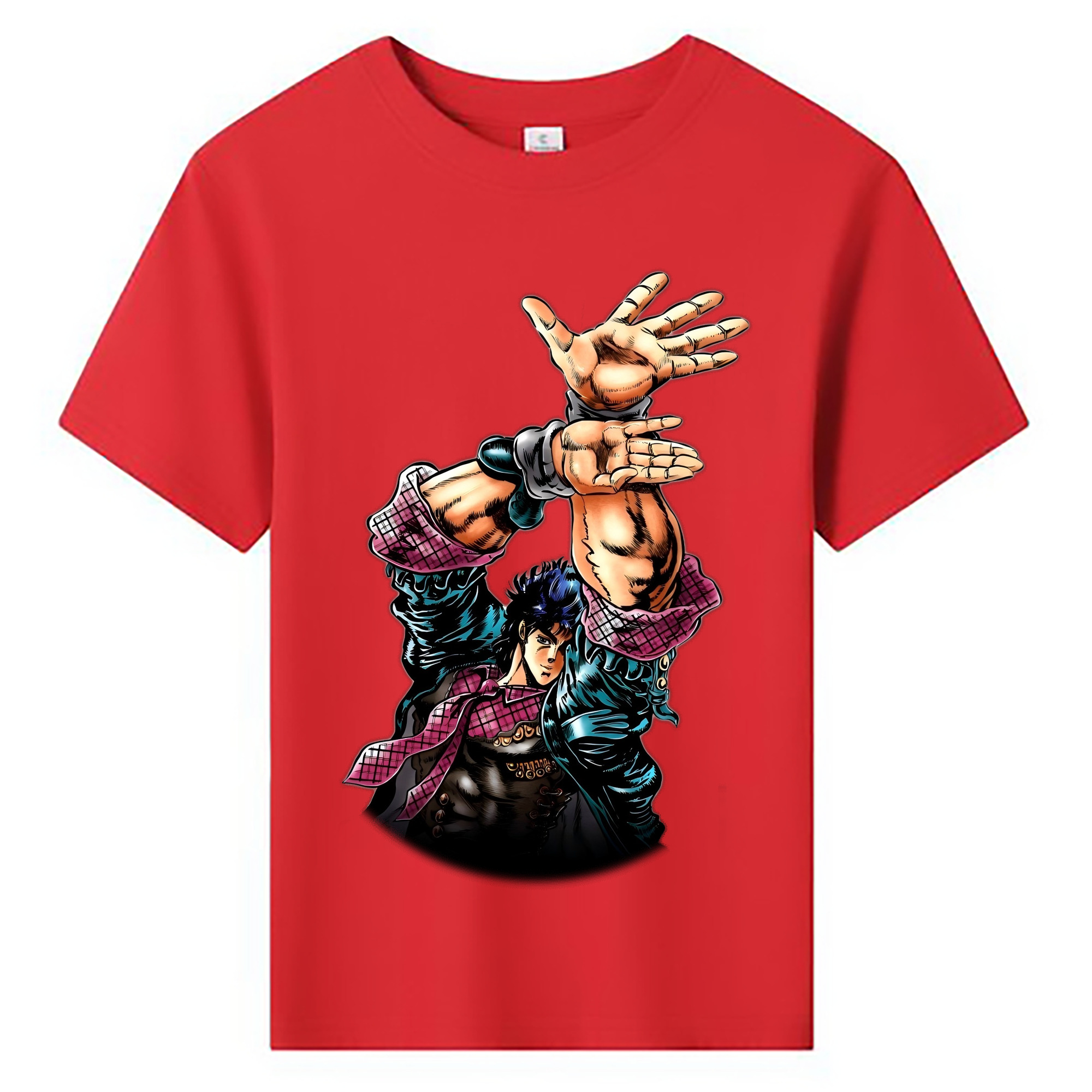 （画像用） ジョジョの奇妙な冒険 /ジョナサン?ジョースター JoJo's Bizarre Adventure Jonathan Joestar 綿100％キッズTシャツ（フロントプリント）