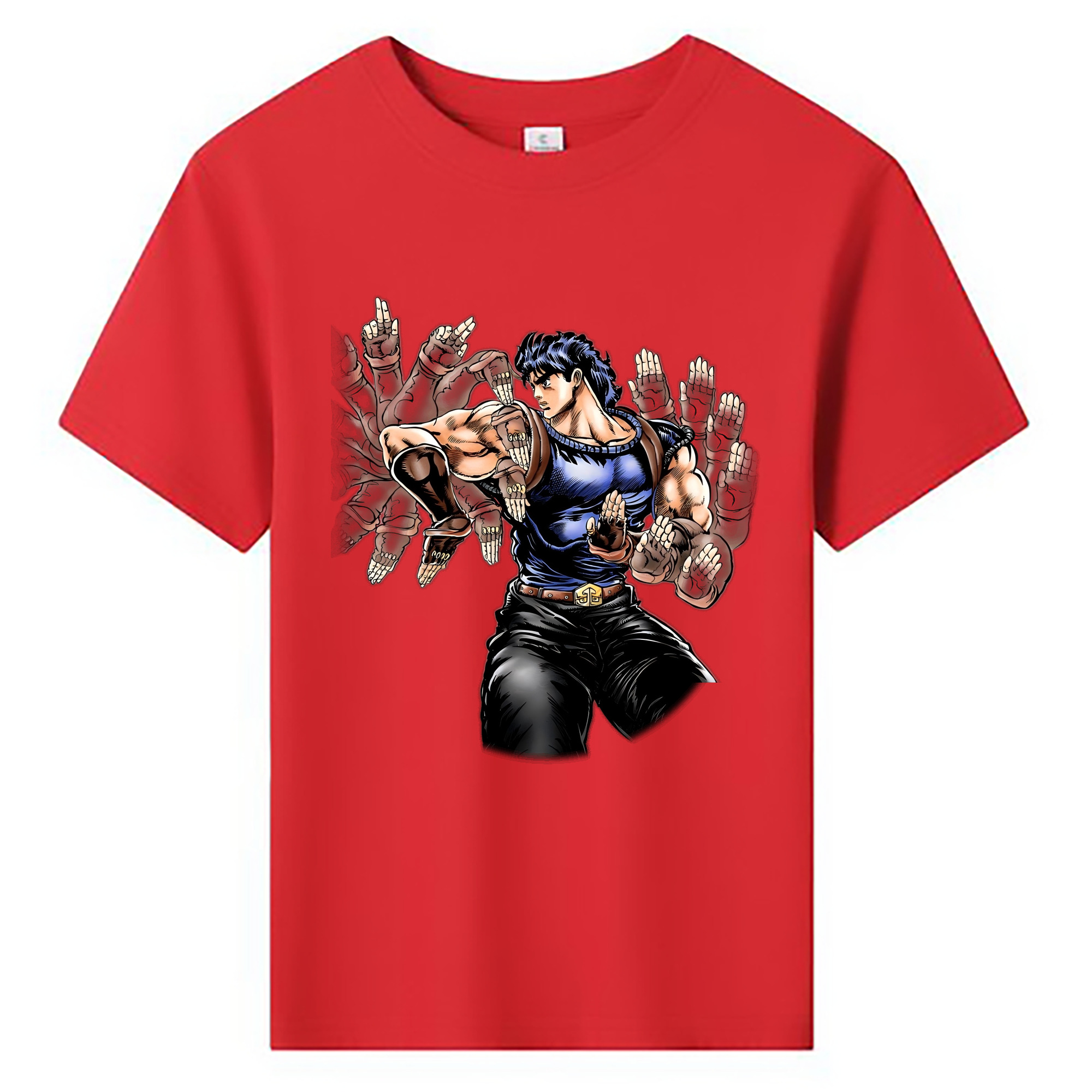 （画像用） ジョジョの奇妙な冒険 /ジョナサン?ジョースター JoJo's Bizarre Adventure Jonathan Joestar 綿100％キッズTシャツ（フロントプリント）