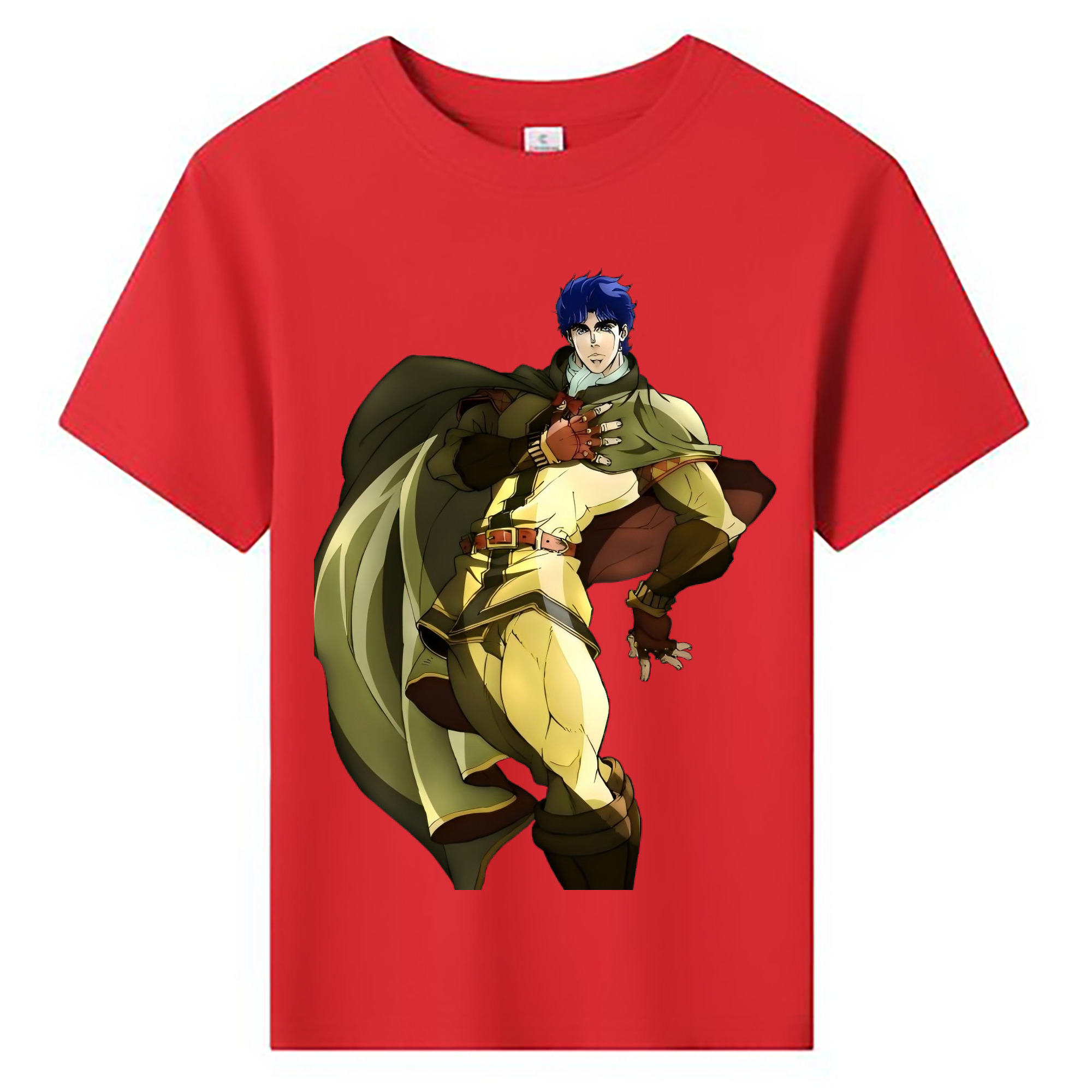 （画像用） ジョジョの奇妙な冒険 /ジョナサン?ジョースター JoJo's Bizarre Adventure Jonathan Joestar 綿100％キッズTシャツ（フロントプリント）