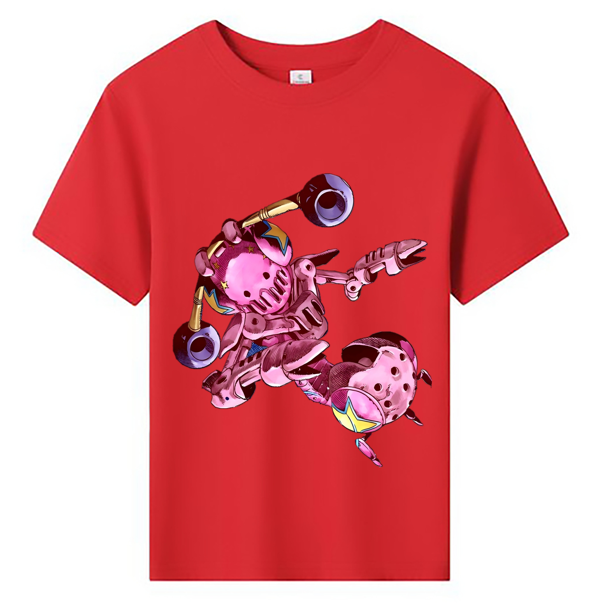 （画像用） ジョジョの奇妙な冒険 ジョナサン?ジョースター JoJo's Bizarre Adventure Jonathan Joestar 綿100％キッズTシャツ（フロントプリント）