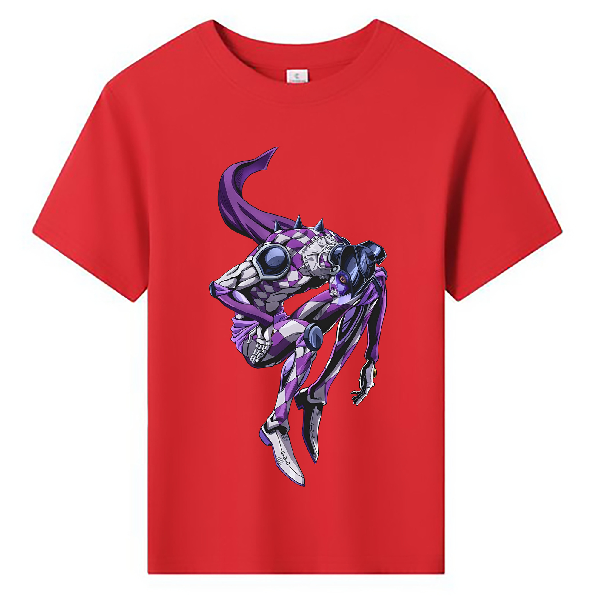 （画像用） ジョジョの奇妙な冒険 パンナコッタ?フー JoJo's Bizarre Adventure Pannacotta Fugo 綿100％キッズTシャツ（フロントプリント）