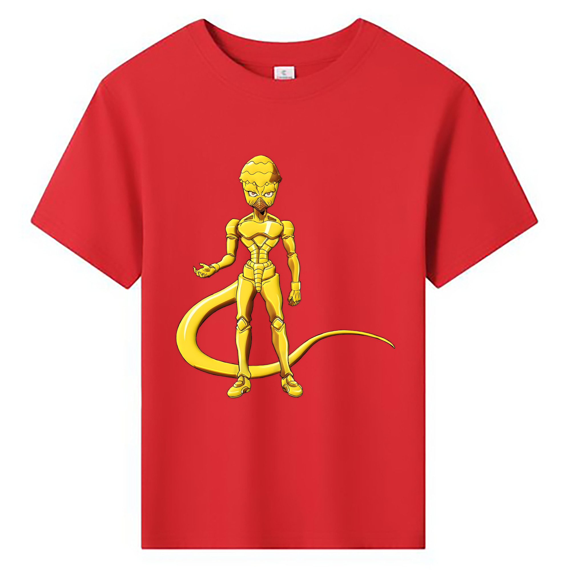 （画像用） ジョジョの奇妙な冒険 おといし あきら JoJo's Bizarre Adventure Akira Otoishi 綿100％キッズTシャツ（フロントプリント）