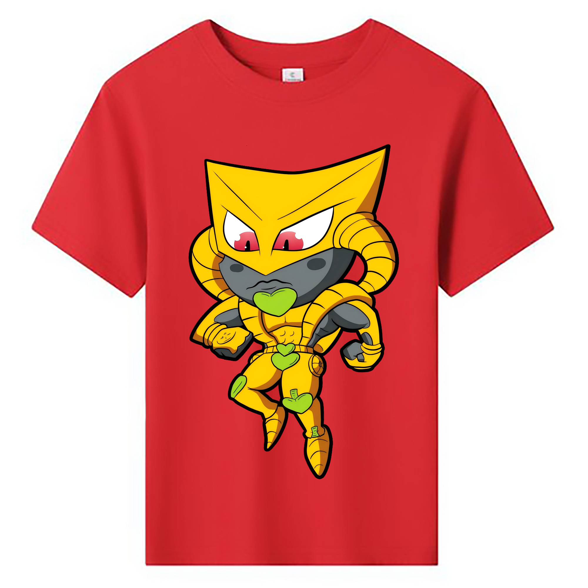 （画像用） ジョジョの奇妙な冒険 ディオ?ブランドー JoJo's Bizarre Adventure Dio Brando 綿100％キッズTシャツ（フロントプリント）