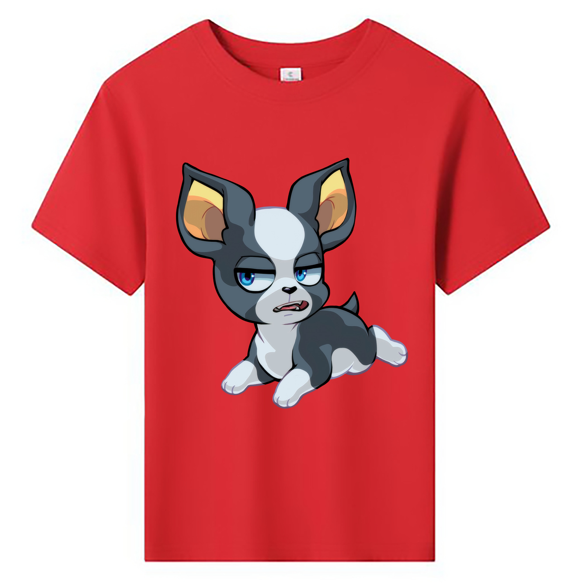 （画像用） ジョジョの奇妙な冒険 イギー JoJo's Bizarre Adventure Iggy 綿100％キッズTシャツ（フロントプリント）