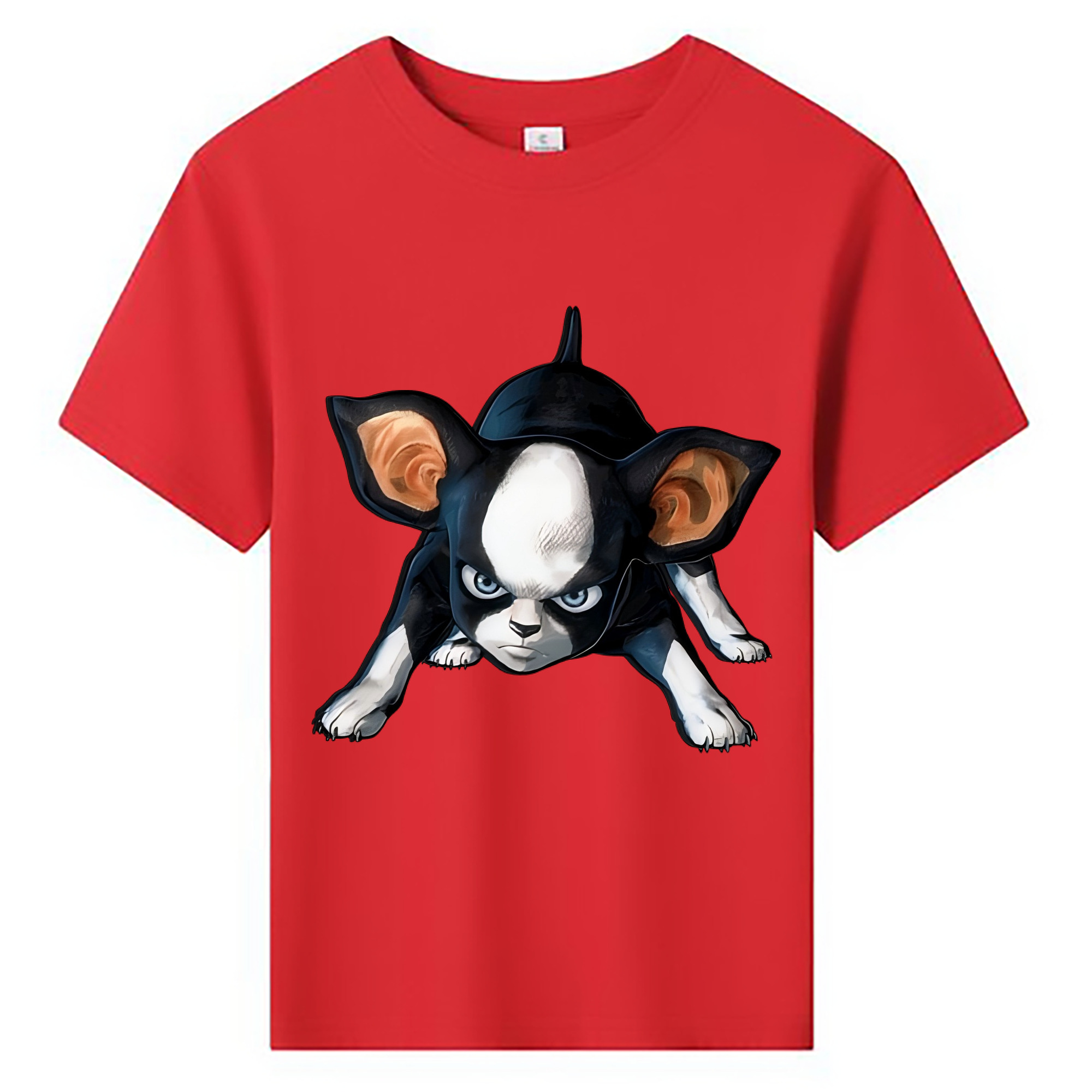 （画像用） ジョジョの奇妙な冒険 イギー JoJo's Bizarre Adventure Iggy 綿100％キッズTシャツ（フロントプリント）