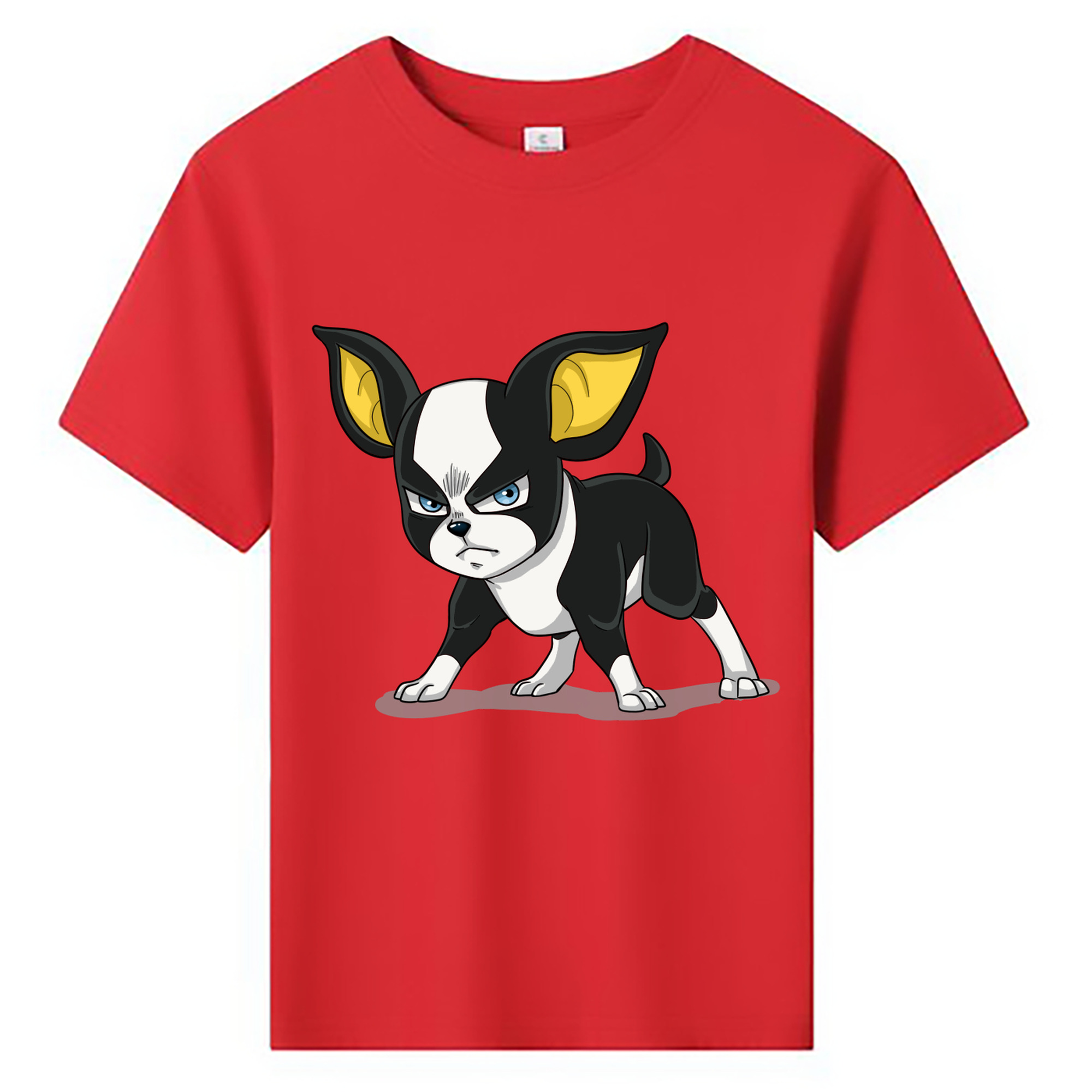 （画像用） ジョジョの奇妙な冒険 イギー JoJo's Bizarre Adventure Iggy 綿100％キッズTシャツ（フロントプリント）