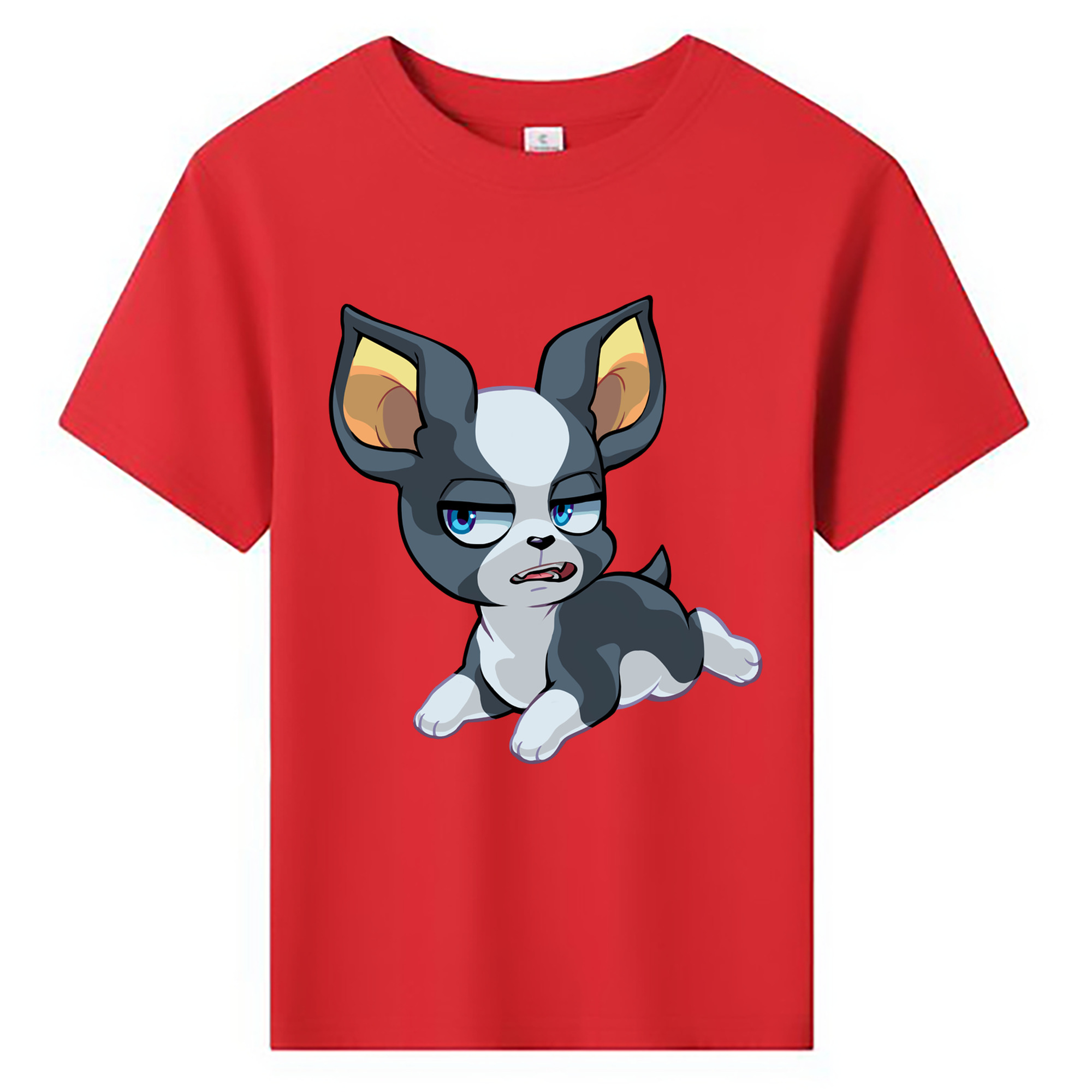 （画像用） ジョジョの奇妙な冒険 イギー JoJo's Bizarre Adventure Iggy 綿100％キッズTシャツ（フロントプリント）