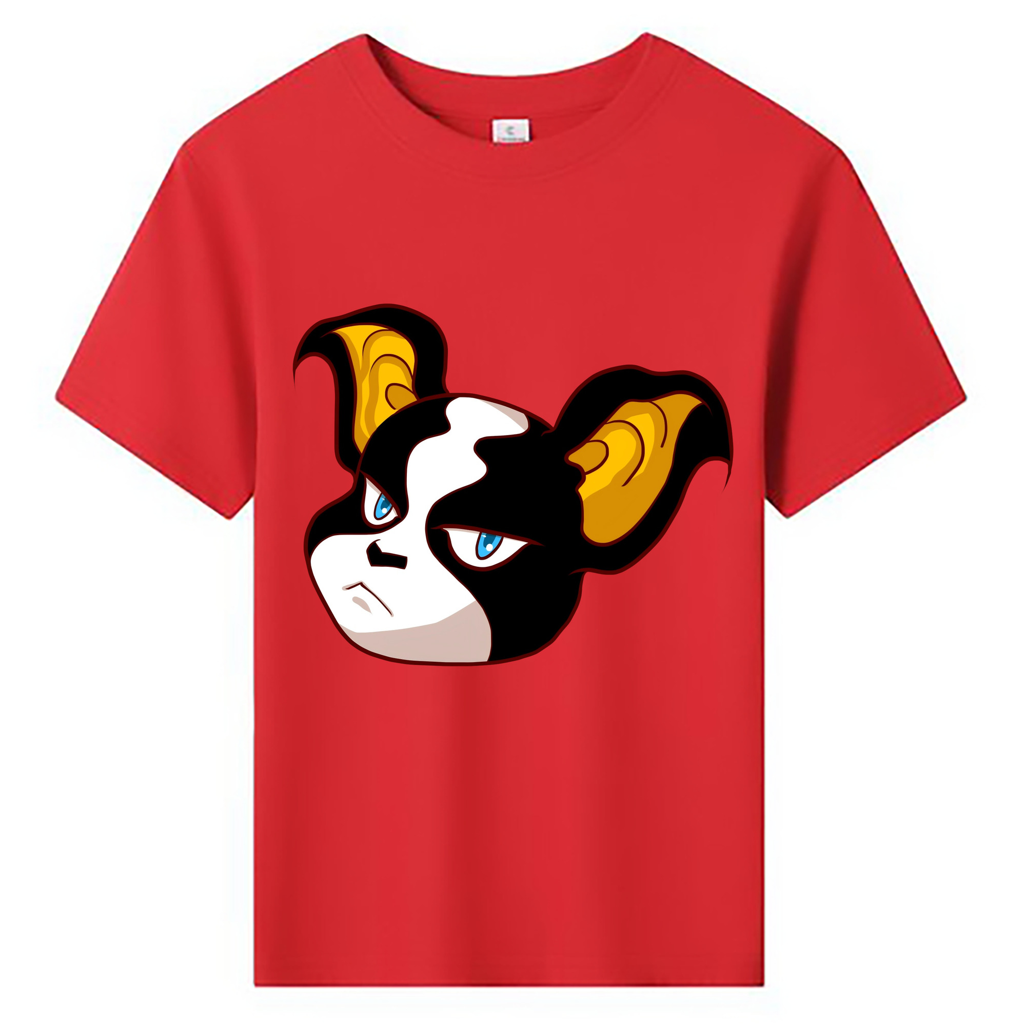 （画像用） ジョジョの奇妙な冒険 イギー JoJo's Bizarre Adventure Iggy 綿100％キッズTシャツ（フロントプリント）