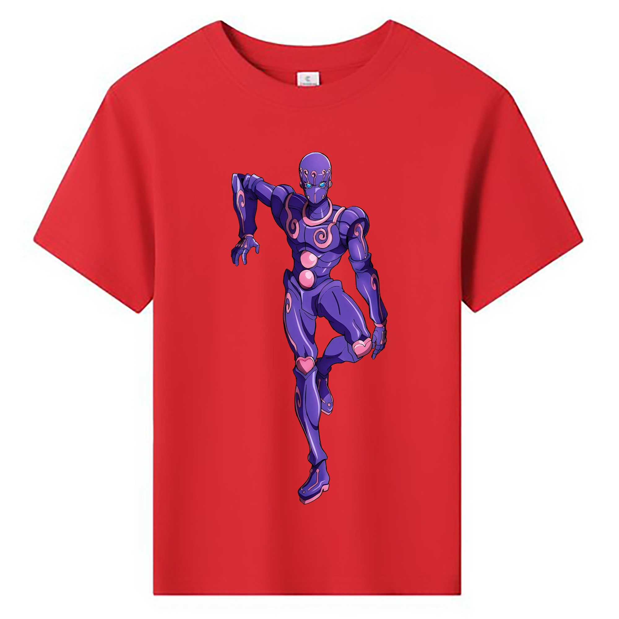 （画像用） ジョジョの奇妙な冒険 JoJo's Bizarre Adventure 綿100％キッズTシャツ（フロントプリント）