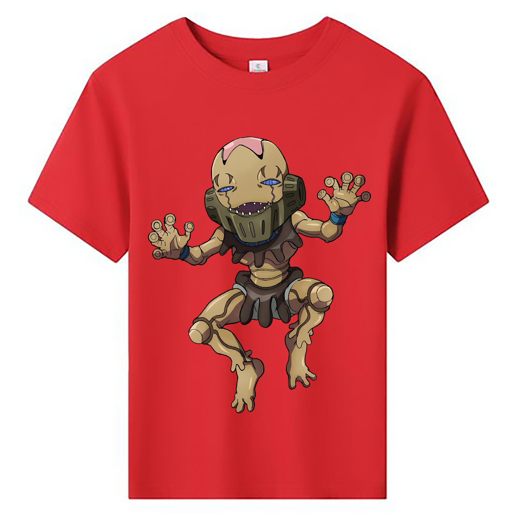 （画像用） ジョジョの奇妙な冒険 JoJo's Bizarre Adventure 綿100％キッズTシャツ（フロントプリント）