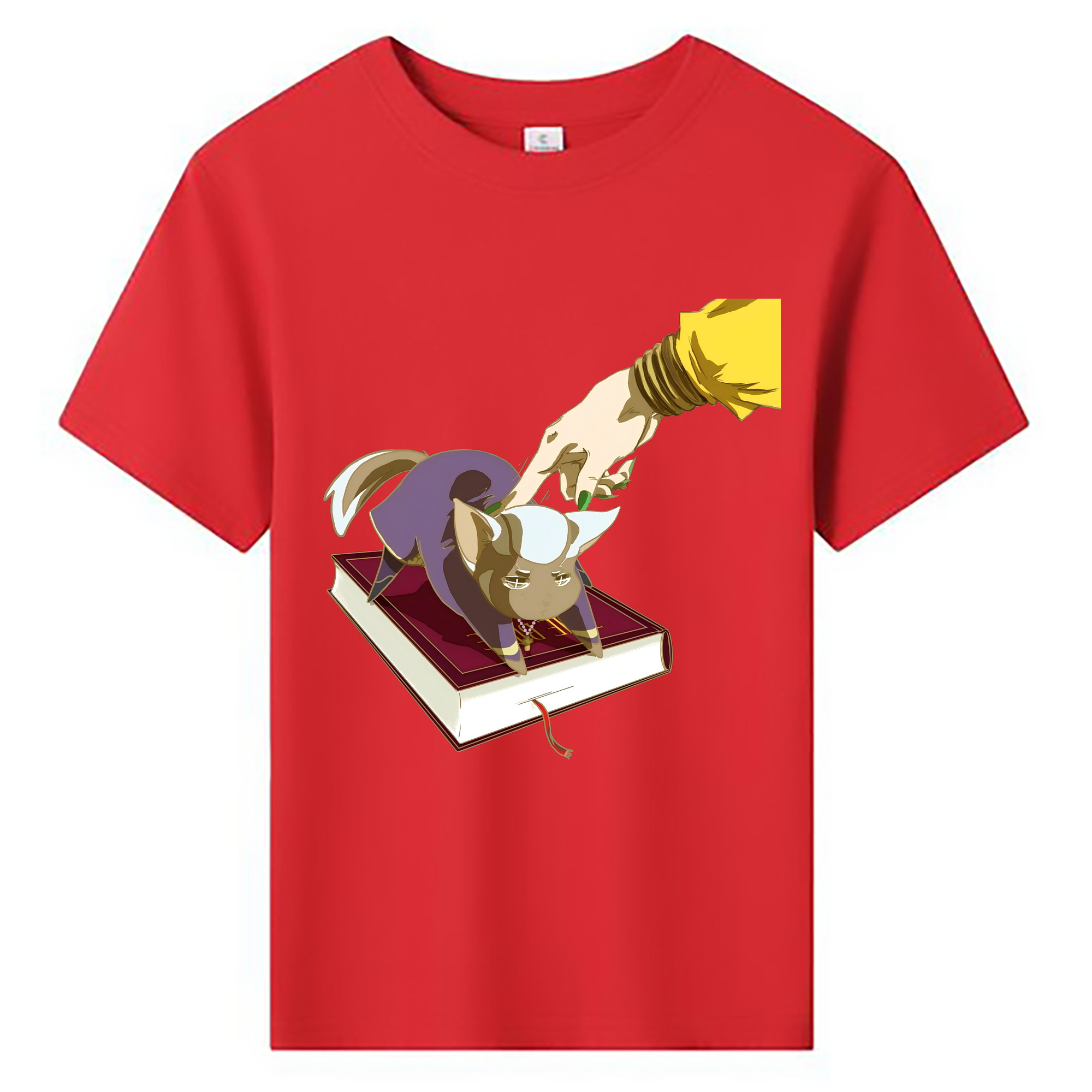 （画像用） ジョジョの奇妙な冒険 JoJo's Bizarre Adventure 綿100％キッズTシャツ（フロントプリント）
