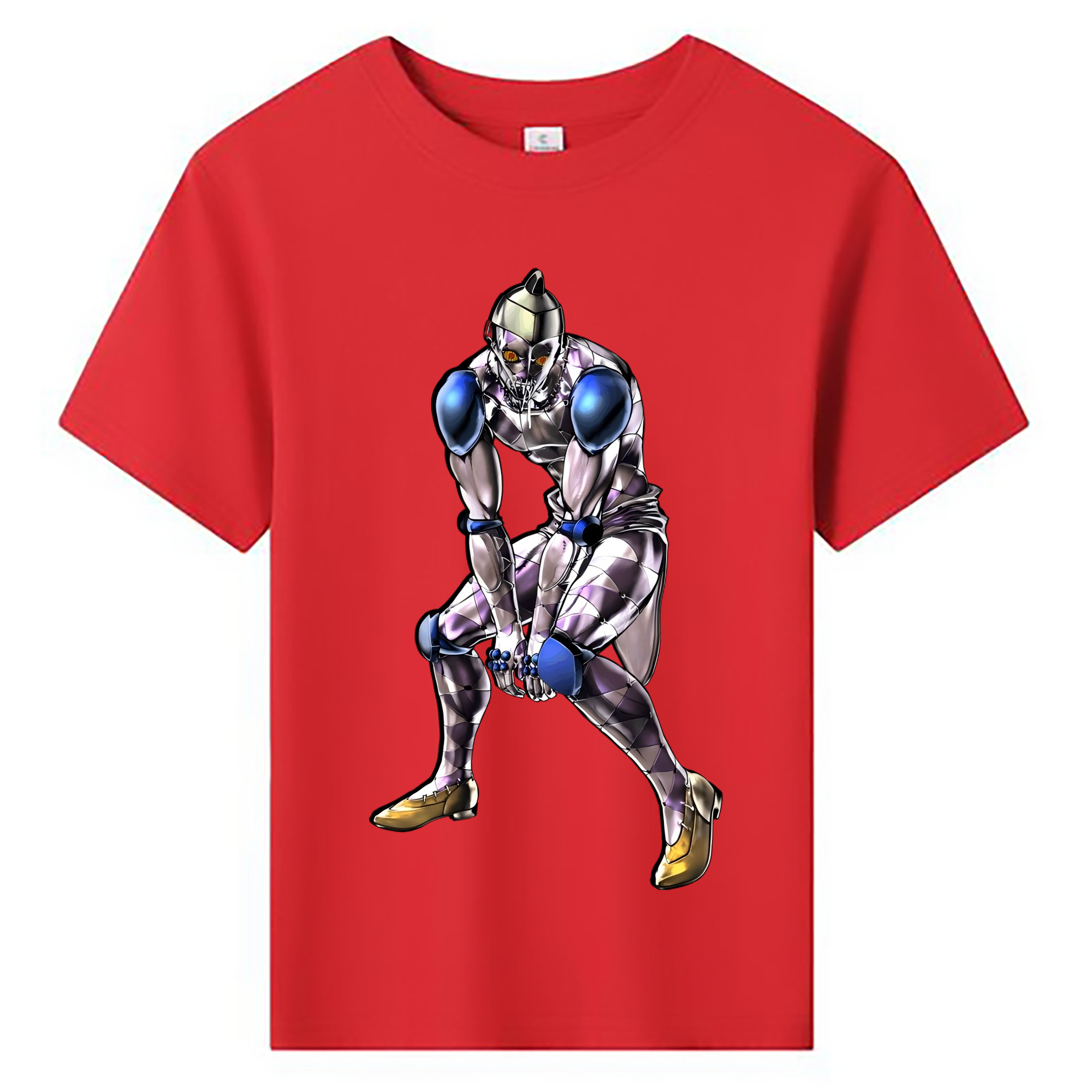 （画像用） ジョジョの奇妙な冒険 JoJo's Bizarre Adventure 綿100％キッズTシャツ（フロントプリント）
