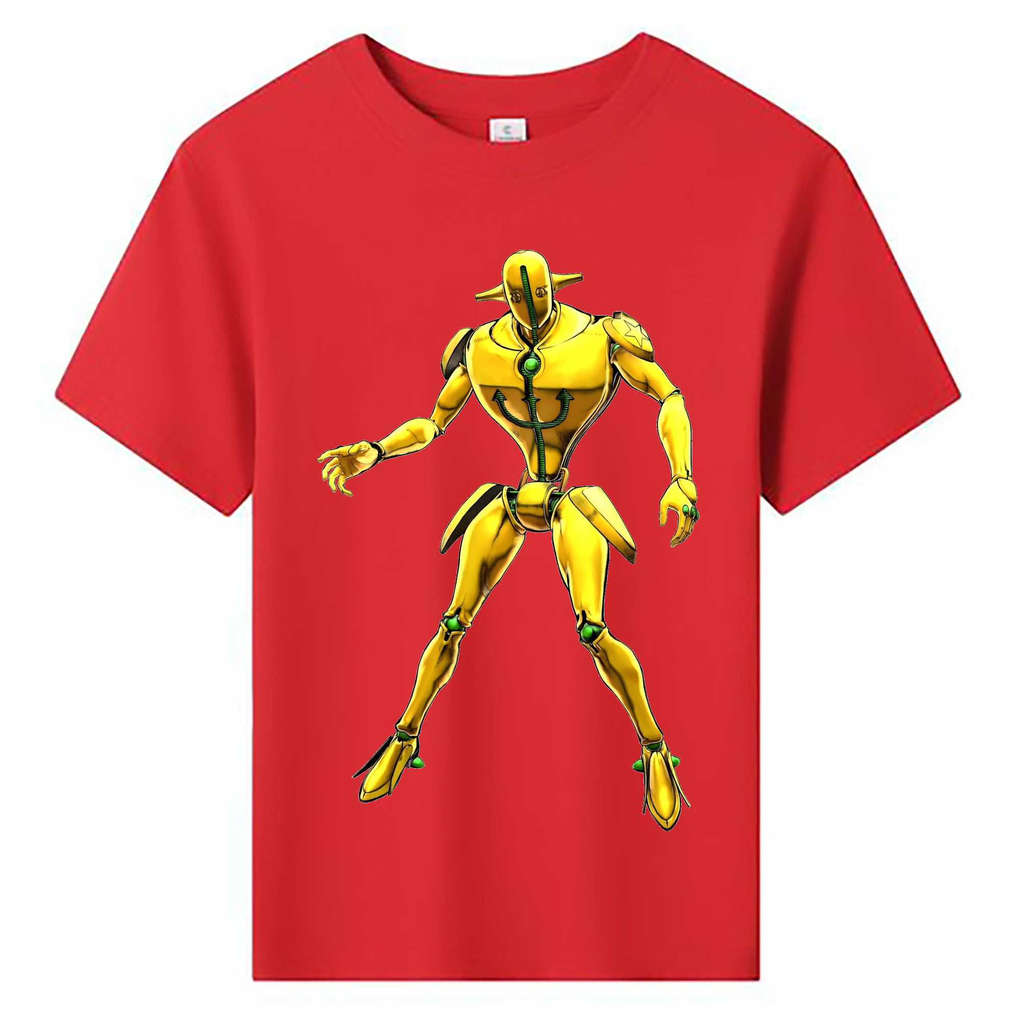 （画像用） ジョジョの奇妙な冒険 JoJo's Bizarre Adventure 綿100％キッズTシャツ（フロントプリント）