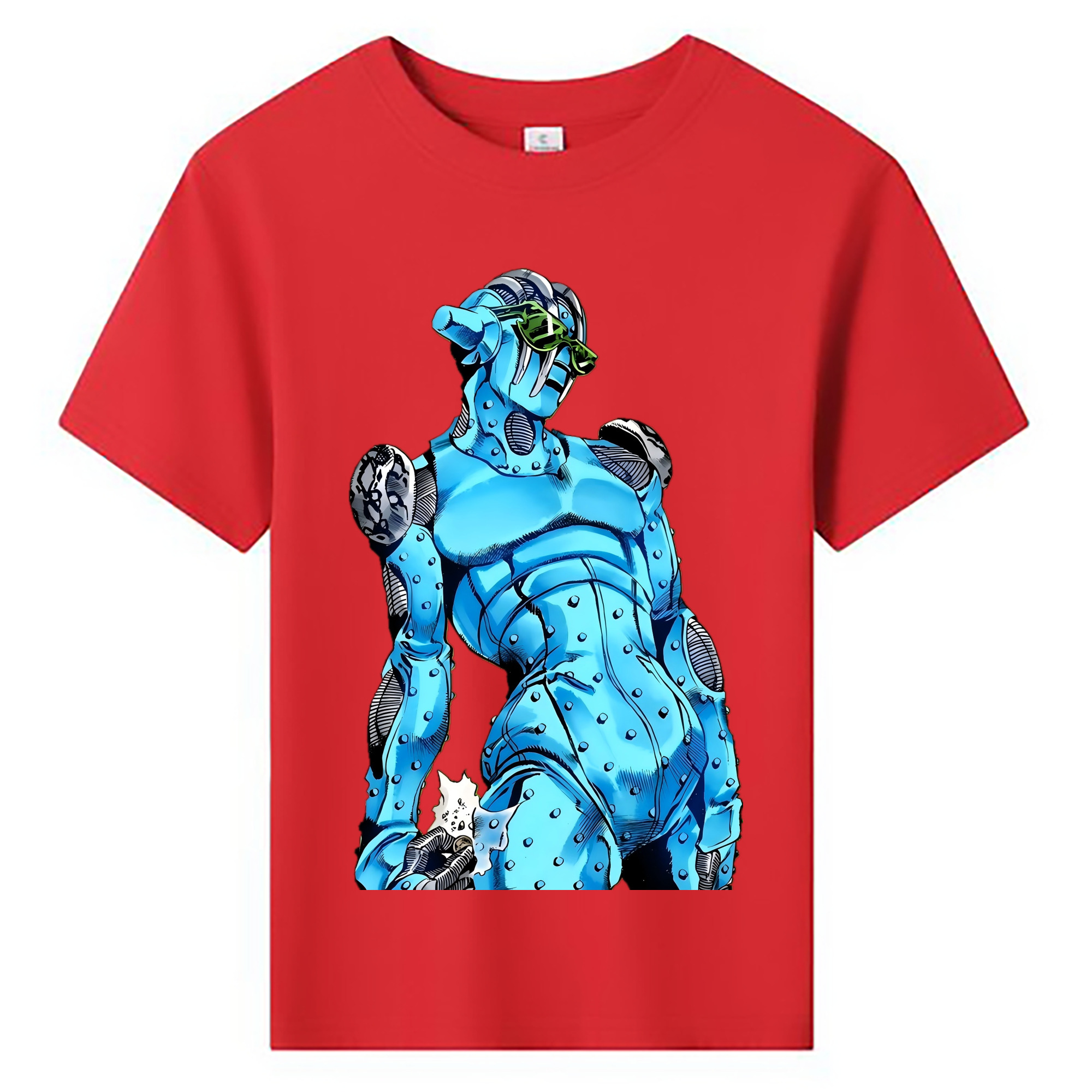 （画像用） ジョジョの奇妙な冒険 JoJo's Bizarre Adventure 綿100％キッズTシャツ（フロントプリント）