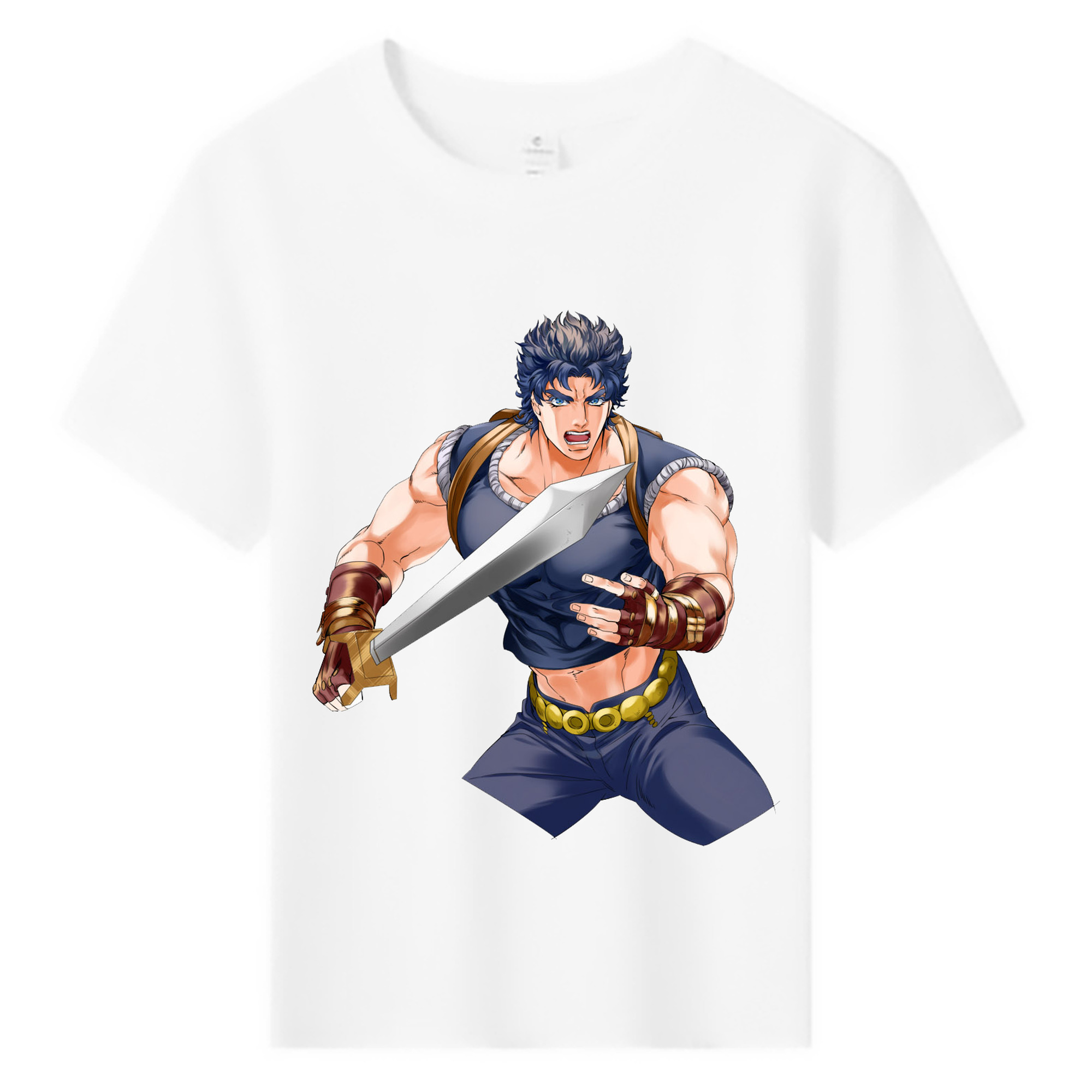 （画像用） ジョジョの奇妙な冒険 /ジョナサン?ジョースター JoJo's Bizarre Adventure Jonathan Joestar 綿100％キッズTシャツ（フロントプリント）