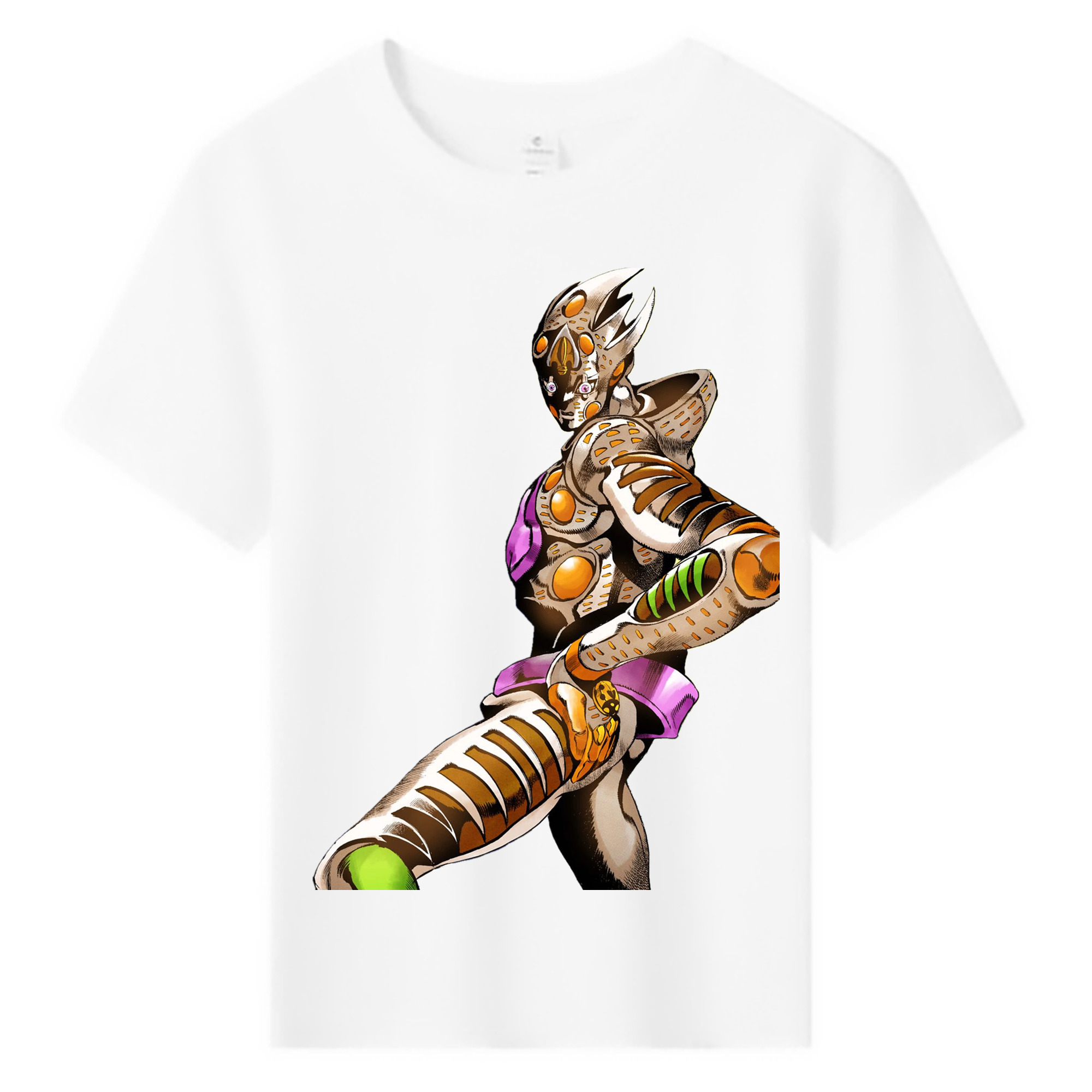 （画像用） ジョジョの奇妙な冒険 ジョルノ?ジョバァーナ JoJo's Bizarre Adventure Giorno Giovanna 綿100％キッズTシャツ（フロントプリント）