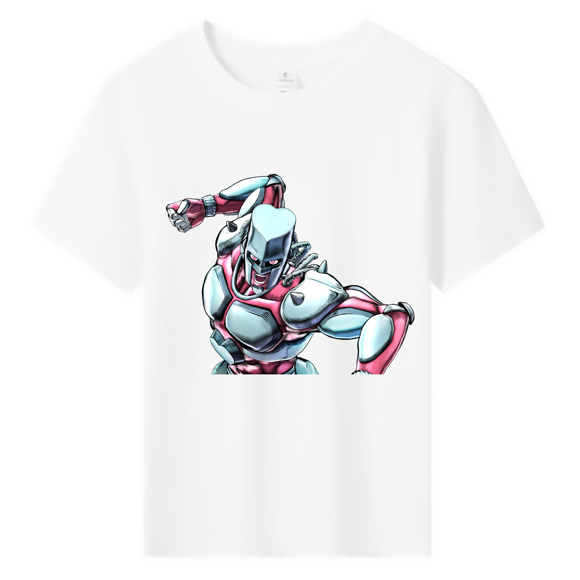 （画像用） ジョジョの奇妙な冒険 ひがしかた じょうすけ JoJo's Bizarre Adventure Higashikata Josuke 綿100％キッズTシャツ（フロントプリント）