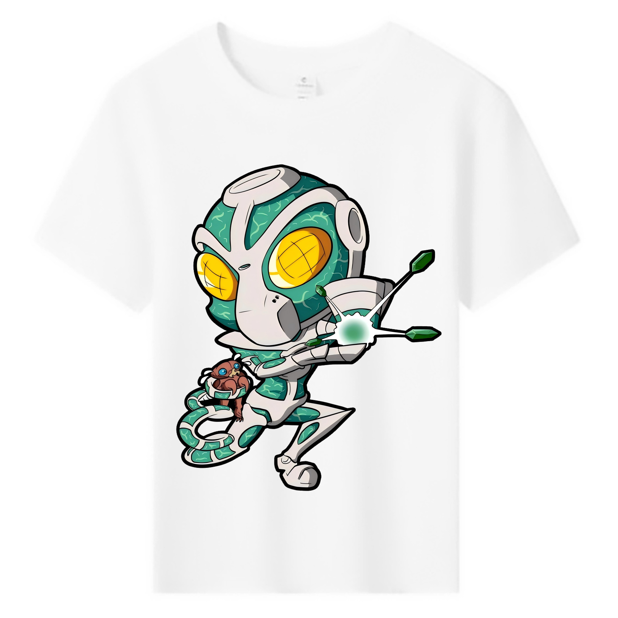 （画像用） ジョジョの奇妙な冒険 花京院 典明（かきょういん のりあき） JoJo's Bizarre Adventure Kakyoin Noriaki 綿100％キッズTシャツ（フロントプリント）
