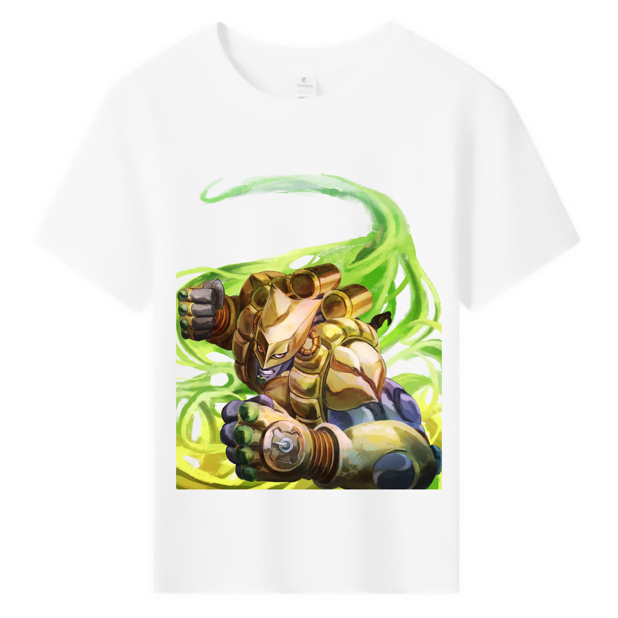 （画像用） ジョジョの奇妙な冒険 ディオ?ブランドー JoJo's Bizarre Adventure Dio Brando 綿100％キッズTシャツ（フロントプリント）