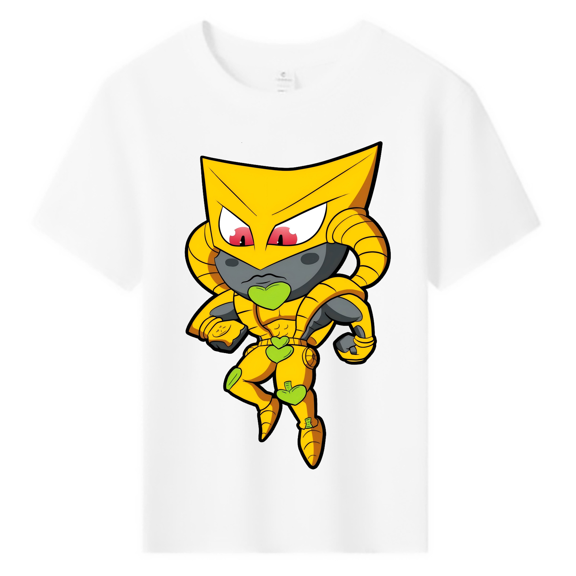 （画像用） ジョジョの奇妙な冒険 ディオ?ブランドー JoJo's Bizarre Adventure Dio Brando 綿100％キッズTシャツ（フロントプリント）