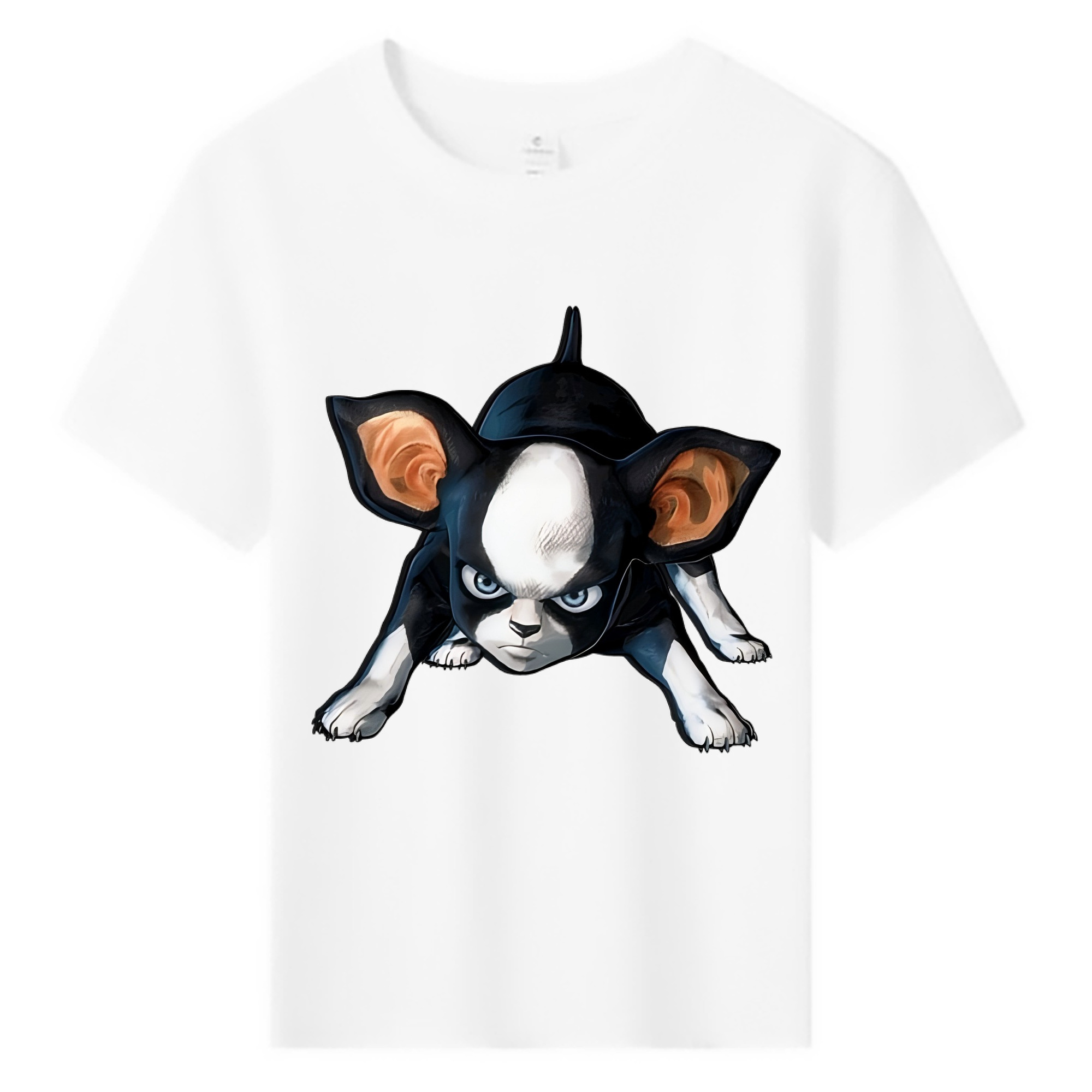 （画像用） ジョジョの奇妙な冒険 イギー JoJo's Bizarre Adventure Iggy 綿100％キッズTシャツ（フロントプリント）