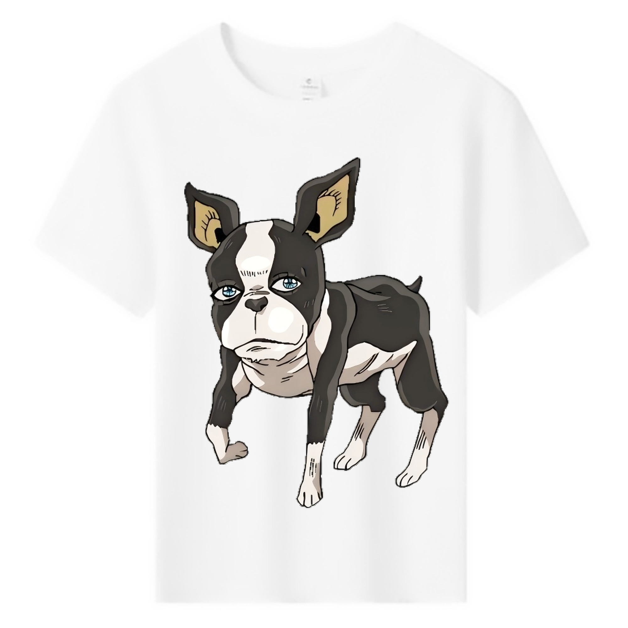 （画像用） ジョジョの奇妙な冒険 イギー JoJo's Bizarre Adventure Iggy 綿100％キッズTシャツ（フロントプリント）