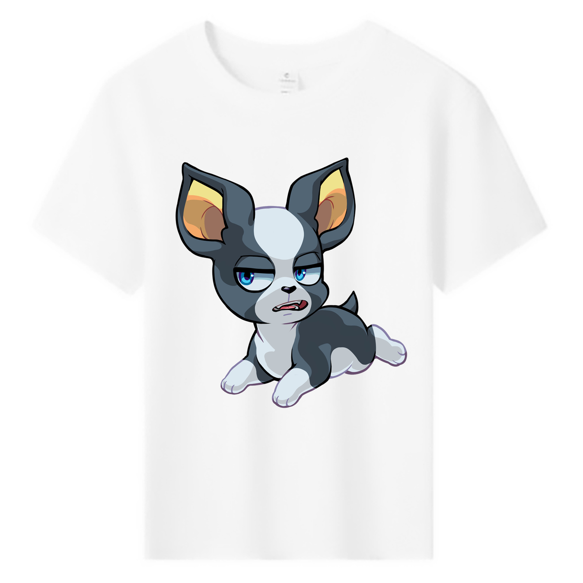（画像用） ジョジョの奇妙な冒険 イギー JoJo's Bizarre Adventure Iggy 綿100％キッズTシャツ（フロントプリント）