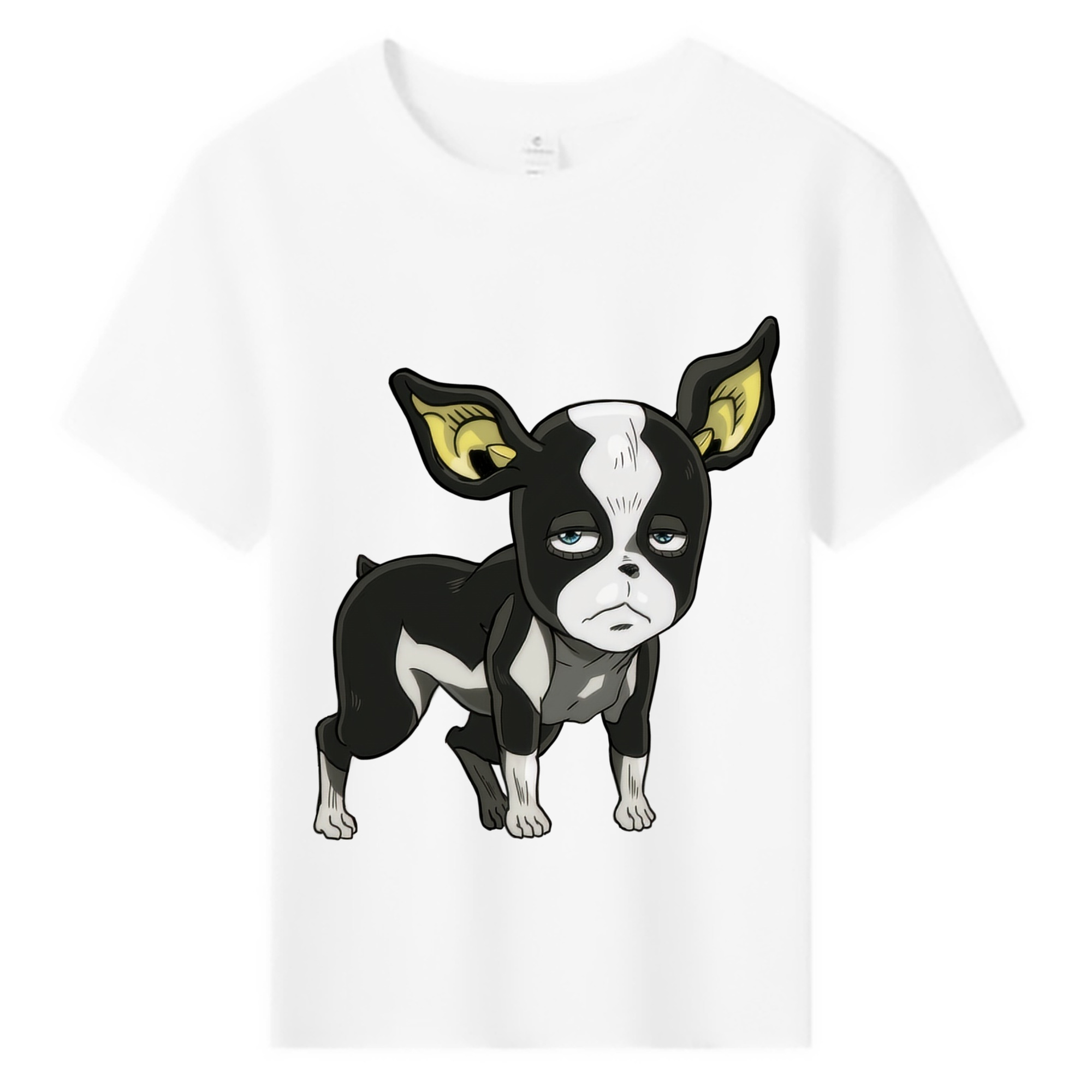（画像用） ジョジョの奇妙な冒険 イギー JoJo's Bizarre Adventure Iggy 綿100％キッズTシャツ（フロントプリント）