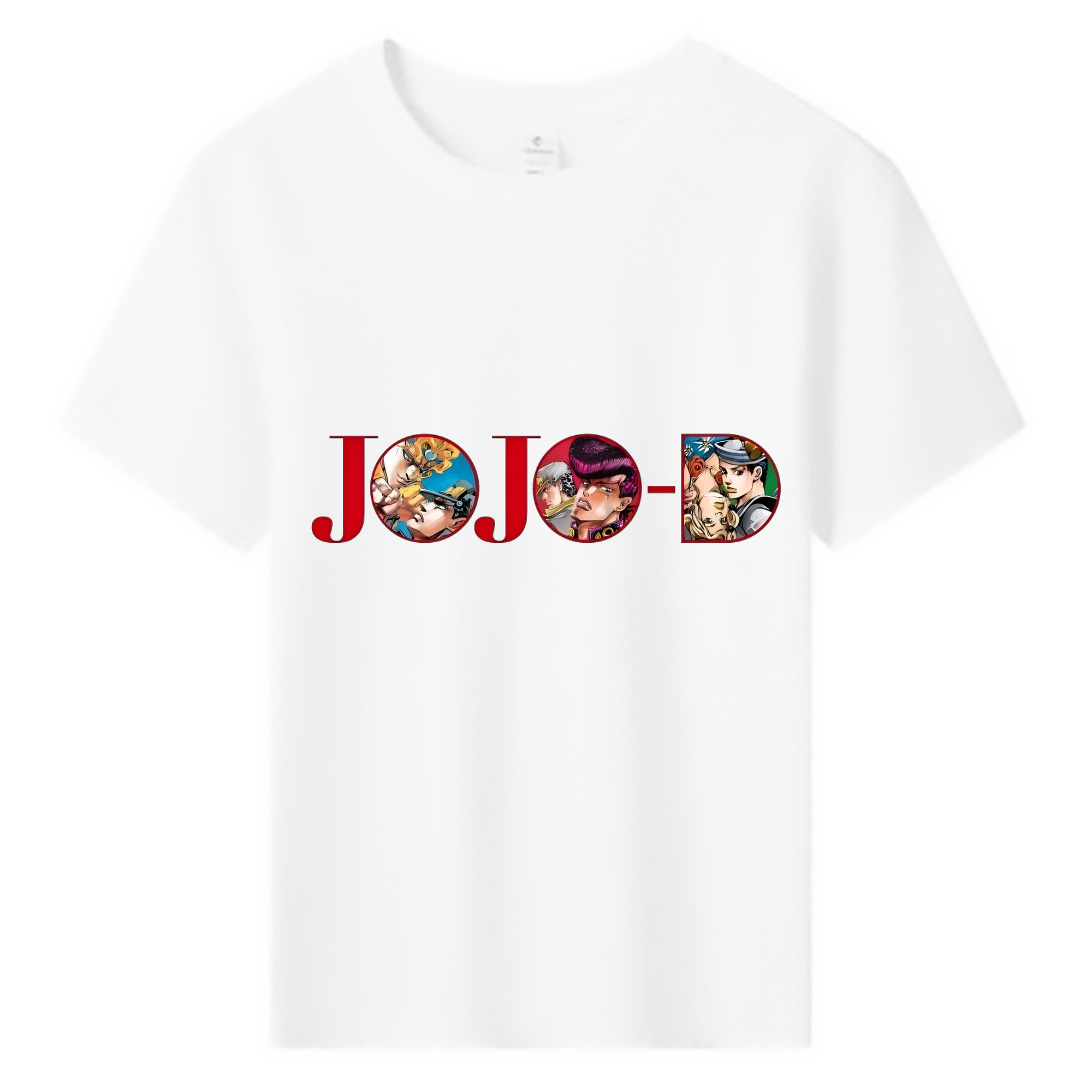 （画像用） ジョジョの奇妙な冒険 JoJo's Bizarre Adventure 綿100％キッズTシャツ（フロントプリント）