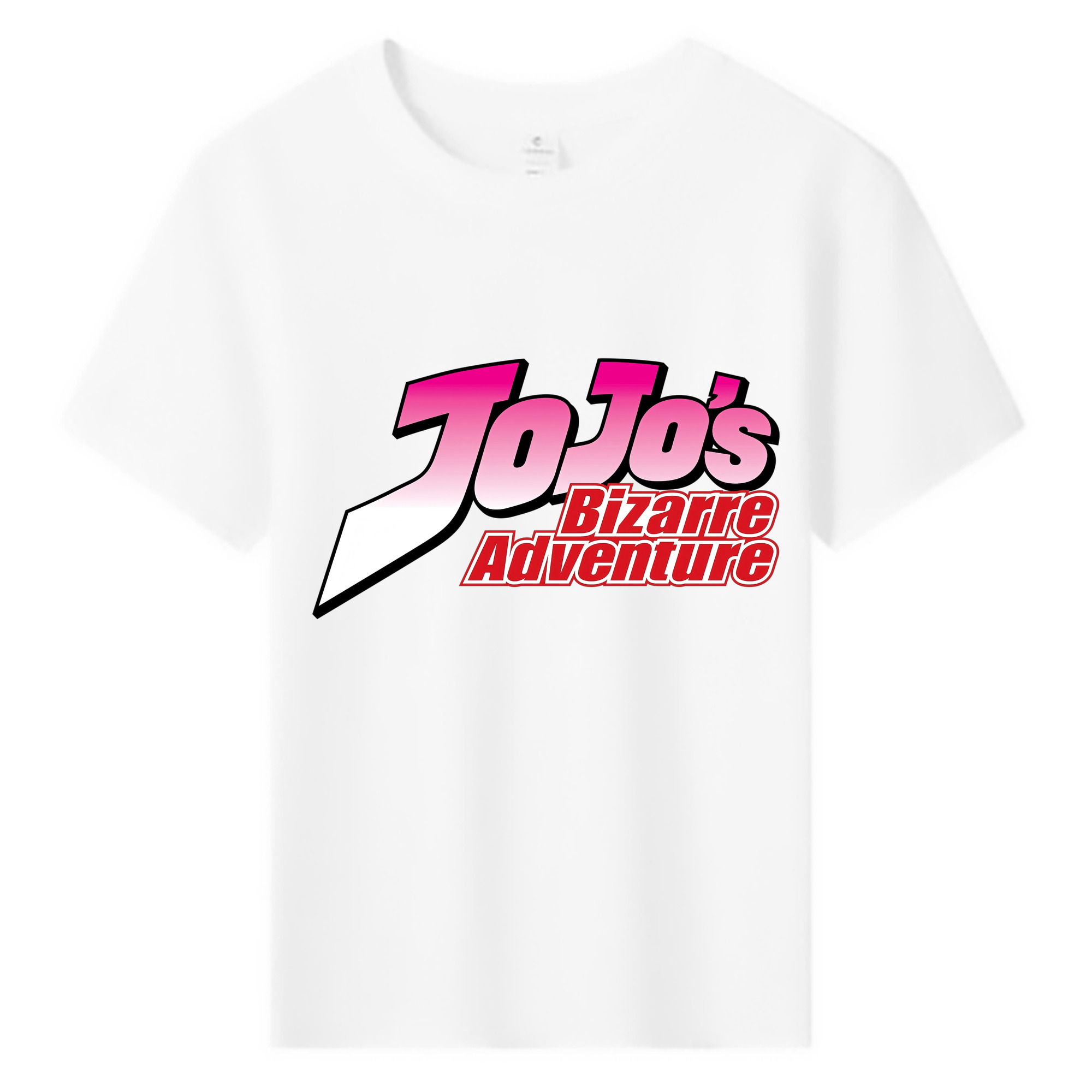 （画像用） ジョジョの奇妙な冒険 JoJo's Bizarre Adventure 綿100％キッズTシャツ（フロントプリント）
