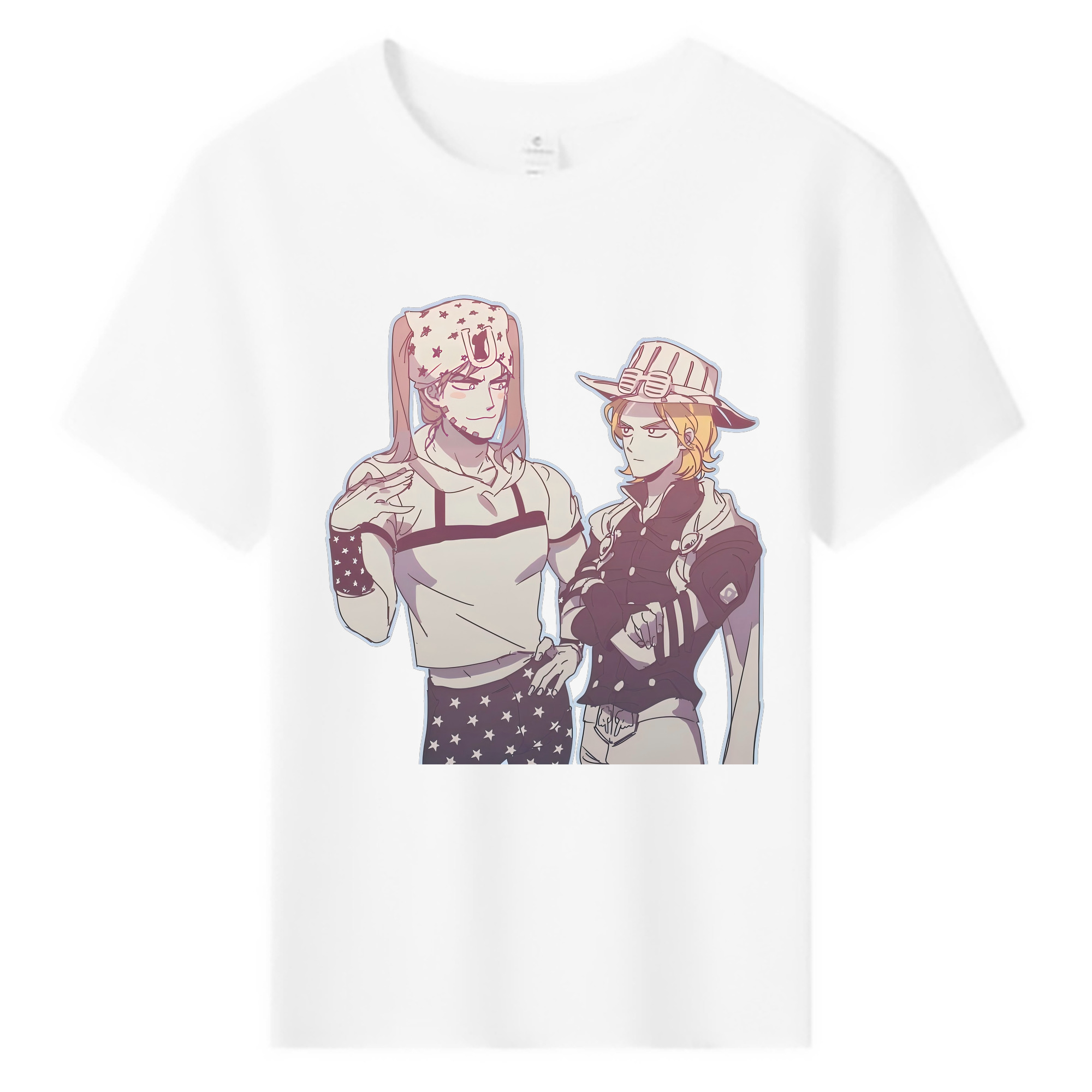 （画像用） ジョジョの奇妙な冒険 JoJo's Bizarre Adventure 綿100％キッズTシャツ（フロントプリント）