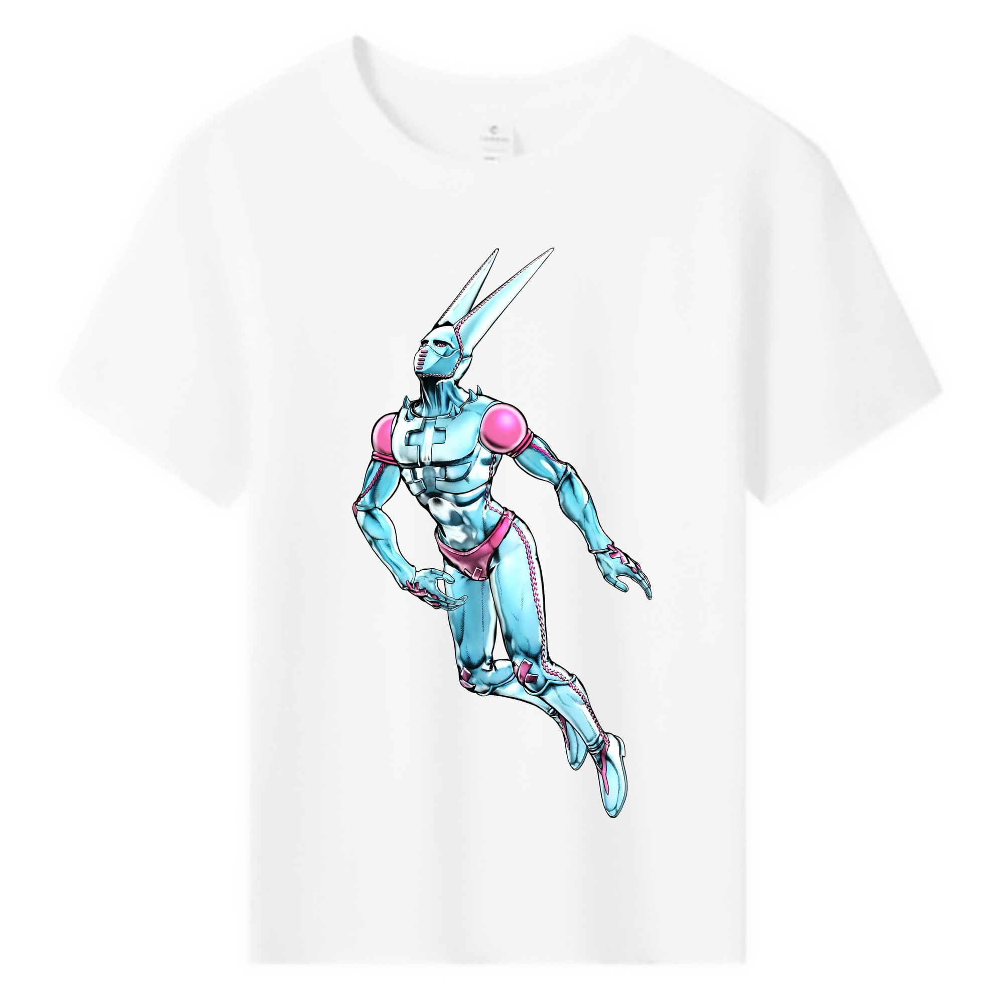 （画像用） ジョジョの奇妙な冒険 JoJo's Bizarre Adventure 綿100％キッズTシャツ（フロントプリント）