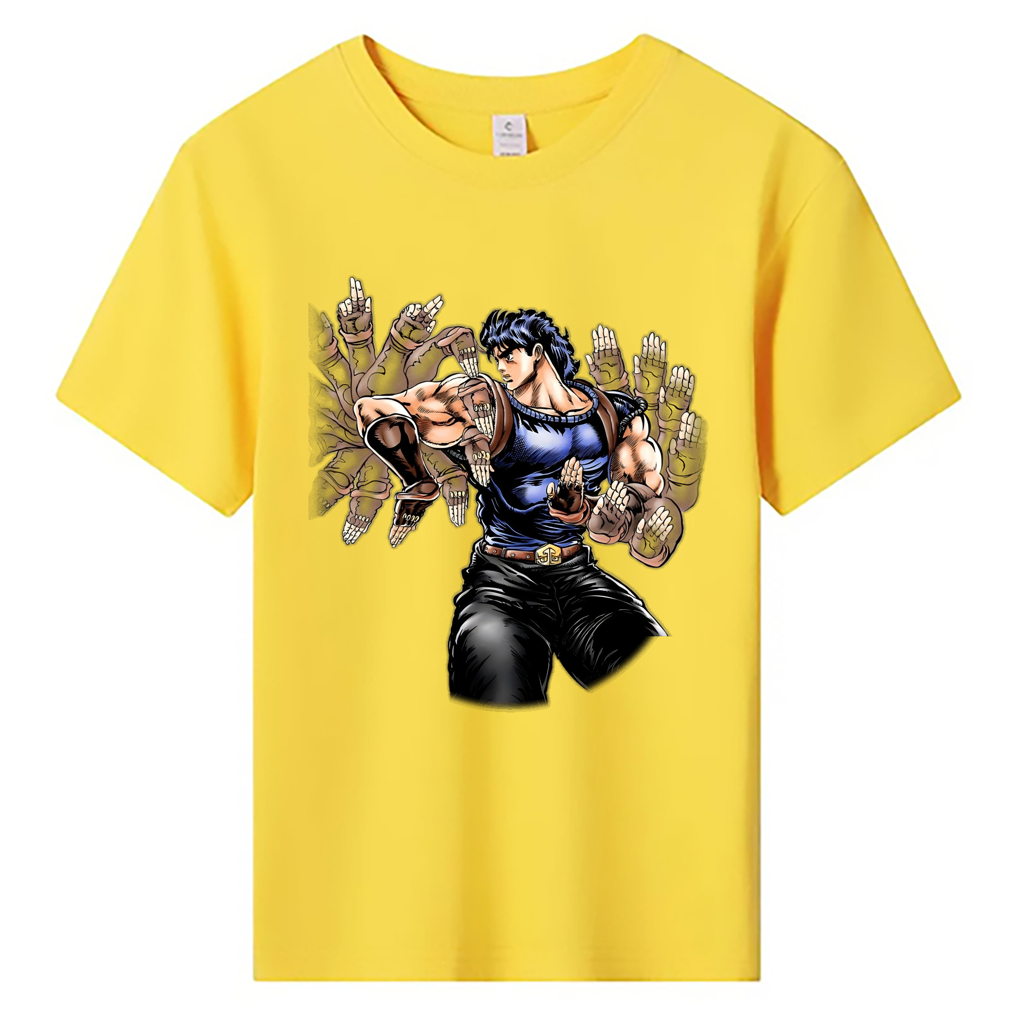 （画像用） ジョジョの奇妙な冒険 /ジョナサン?ジョースター JoJo's Bizarre Adventure Jonathan Joestar 綿100％キッズTシャツ（フロントプリント）