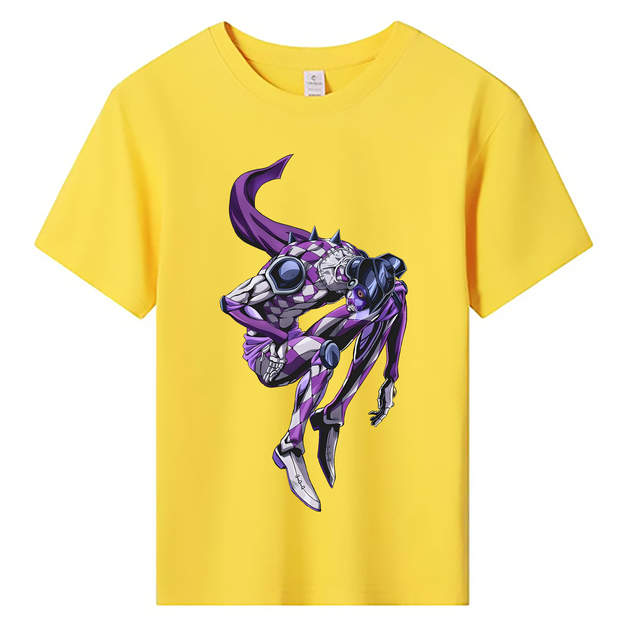 （画像用） ジョジョの奇妙な冒険 パンナコッタ?フー JoJo's Bizarre Adventure Pannacotta Fugo 綿100％キッズTシャツ（フロントプリント）