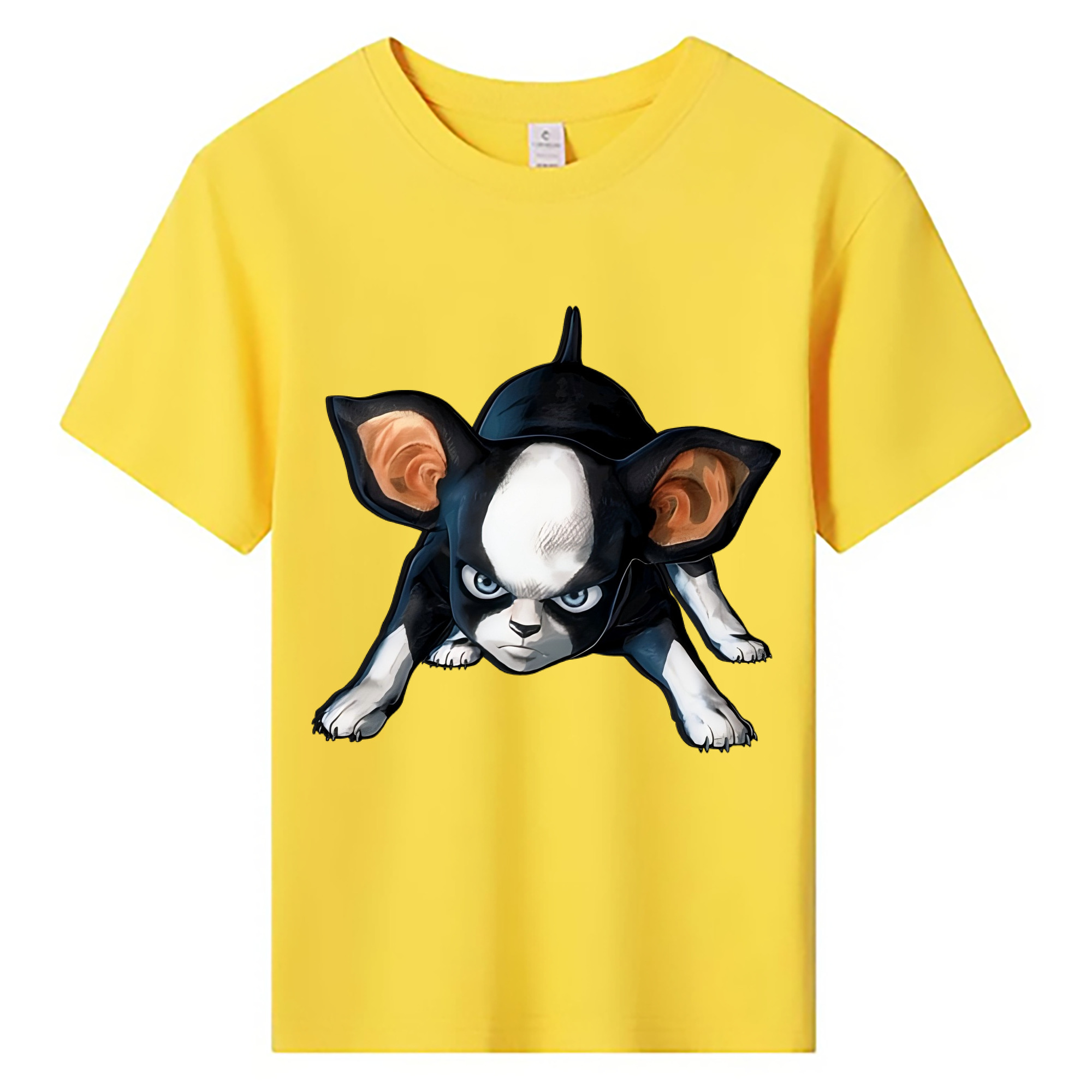 （画像用） ジョジョの奇妙な冒険 イギー JoJo's Bizarre Adventure Iggy 綿100％キッズTシャツ（フロントプリント）