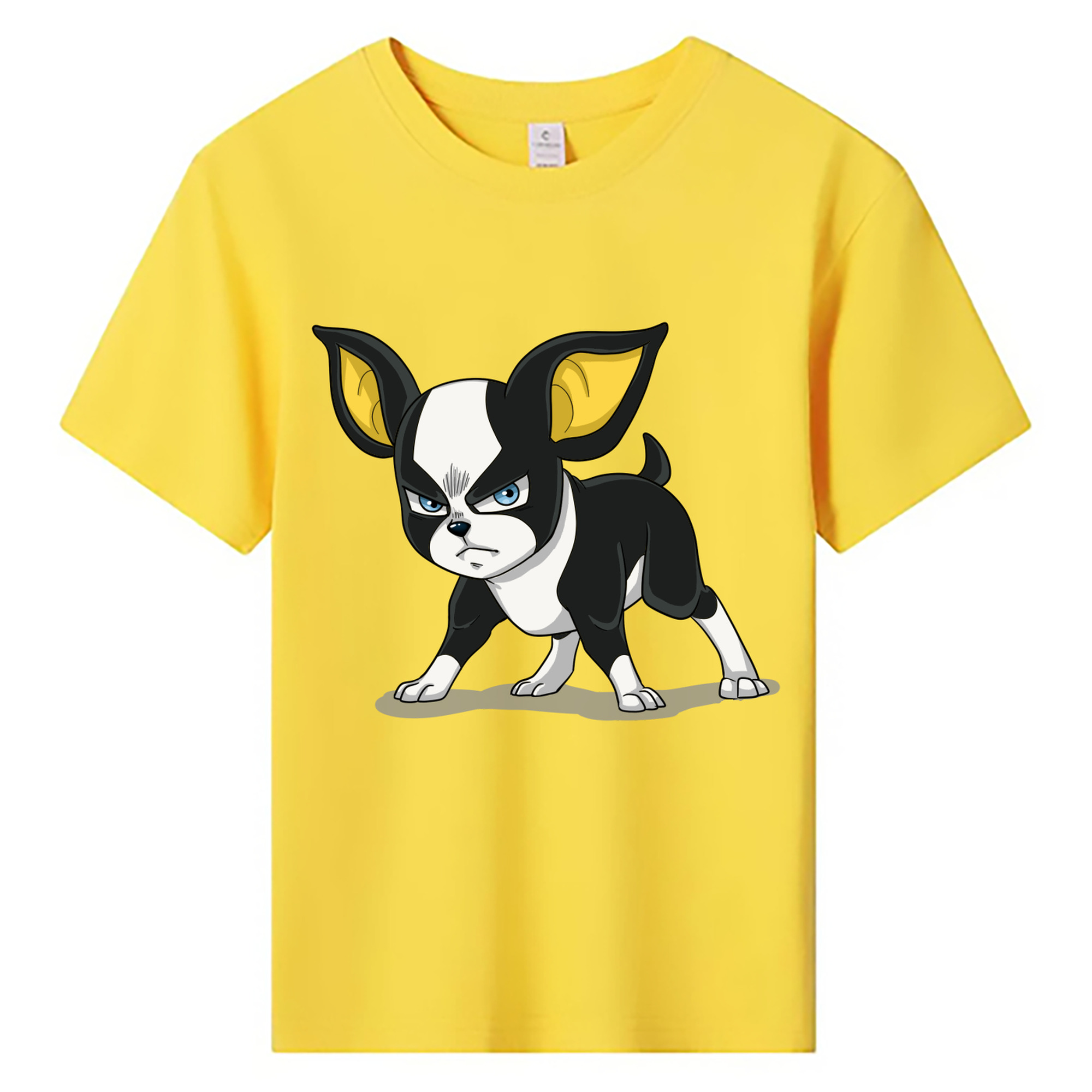 （画像用） ジョジョの奇妙な冒険 イギー JoJo's Bizarre Adventure Iggy 綿100％キッズTシャツ（フロントプリント）